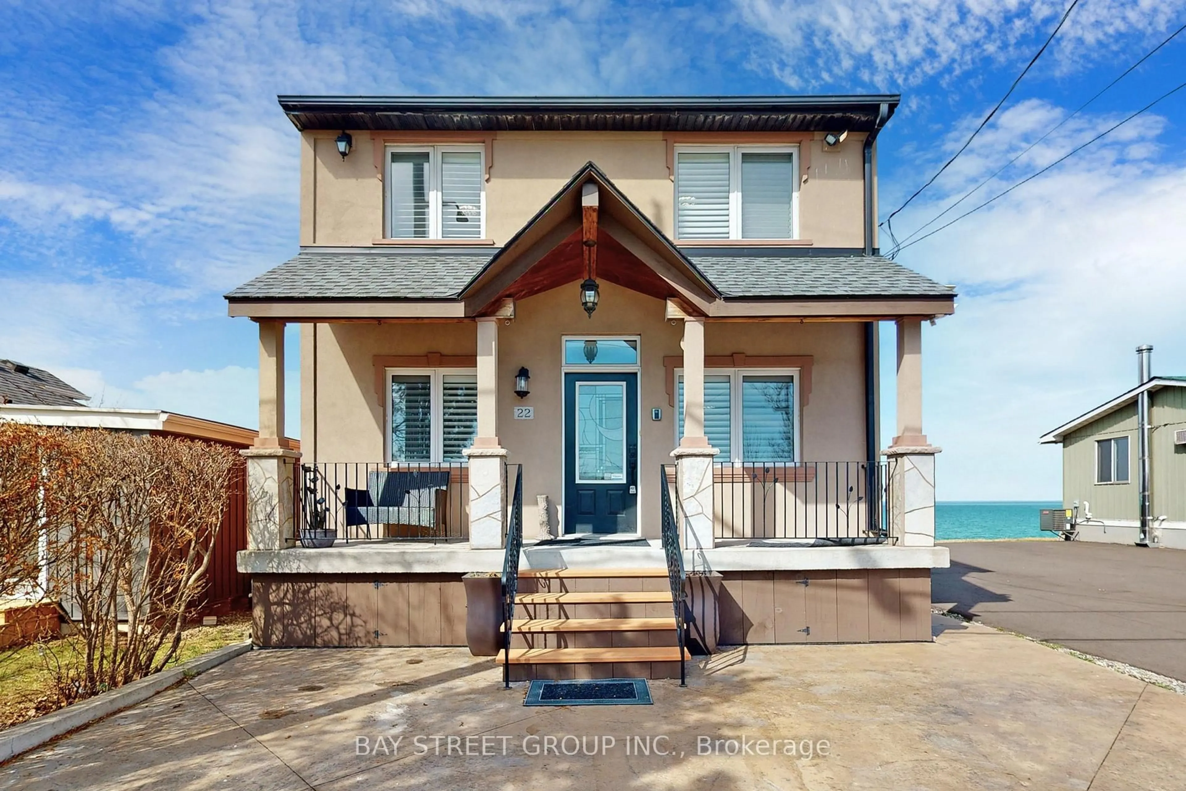 Home with brick exterior material, street for 22 Trillium Ave, Hamilton Ontario L8E 5E1