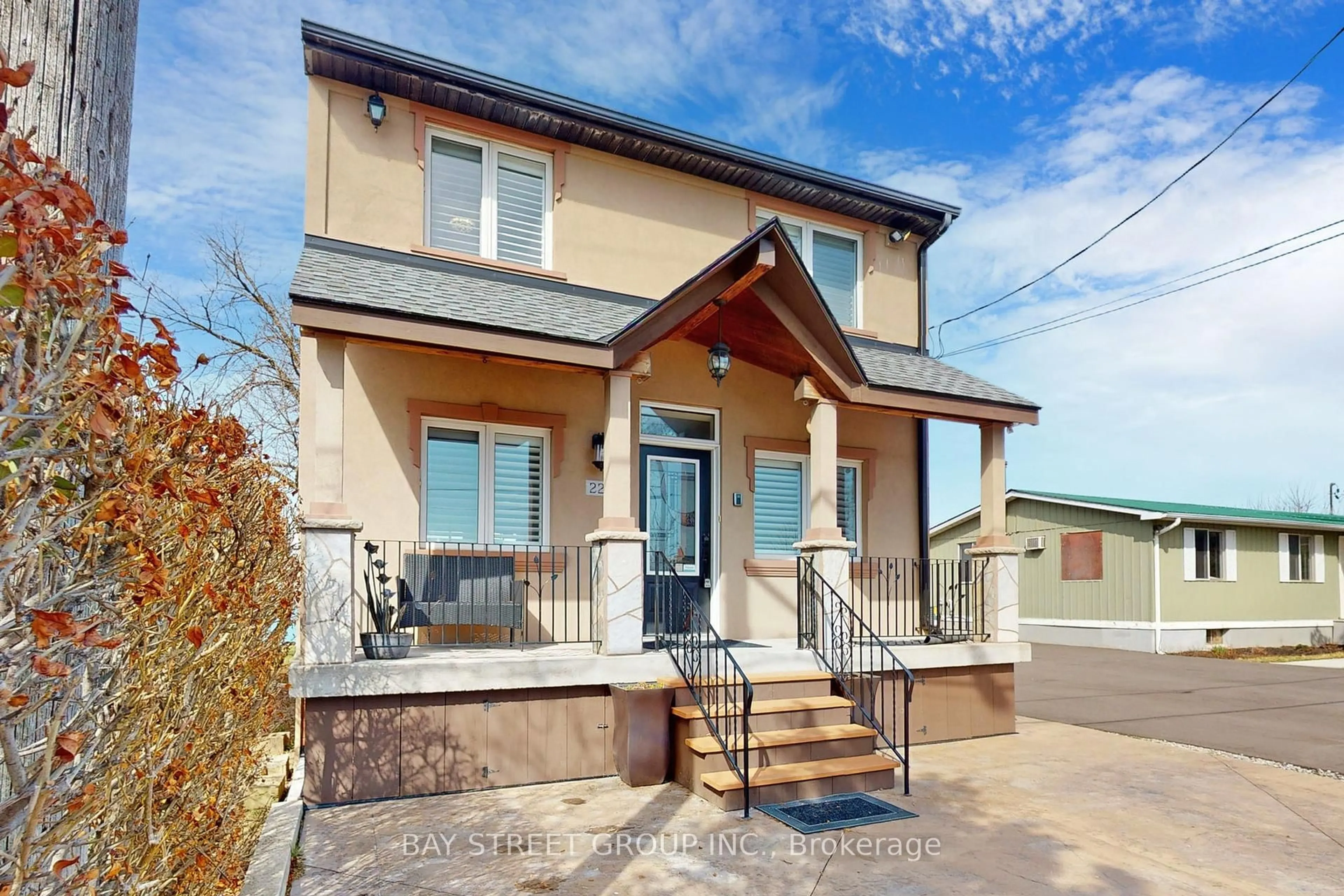 Home with brick exterior material, street for 22 Trillium Ave, Hamilton Ontario L8E 5E1