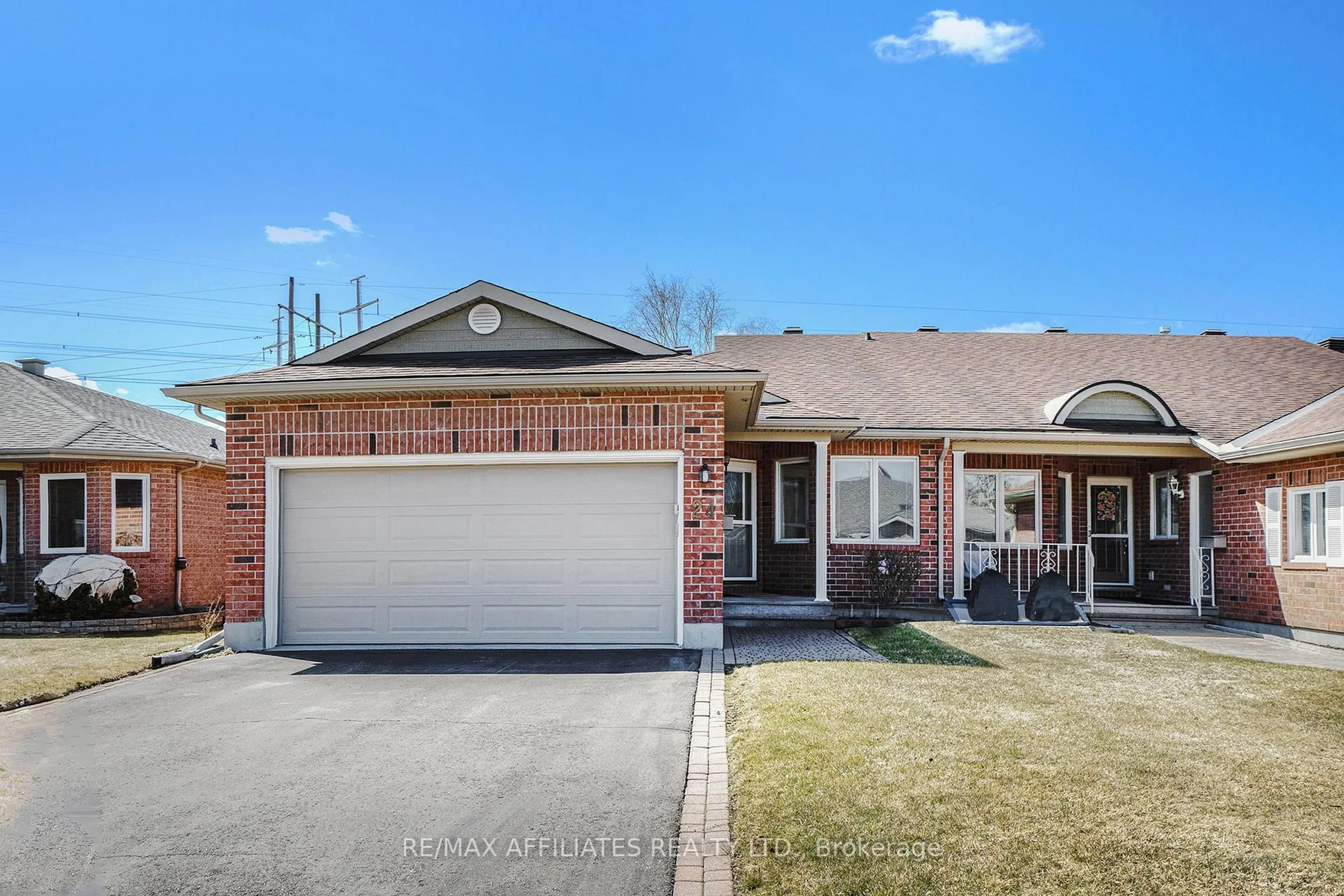 Home with brick exterior material, street for 24 Partridge Dr, Ottawa Ontario K2M 2P6
