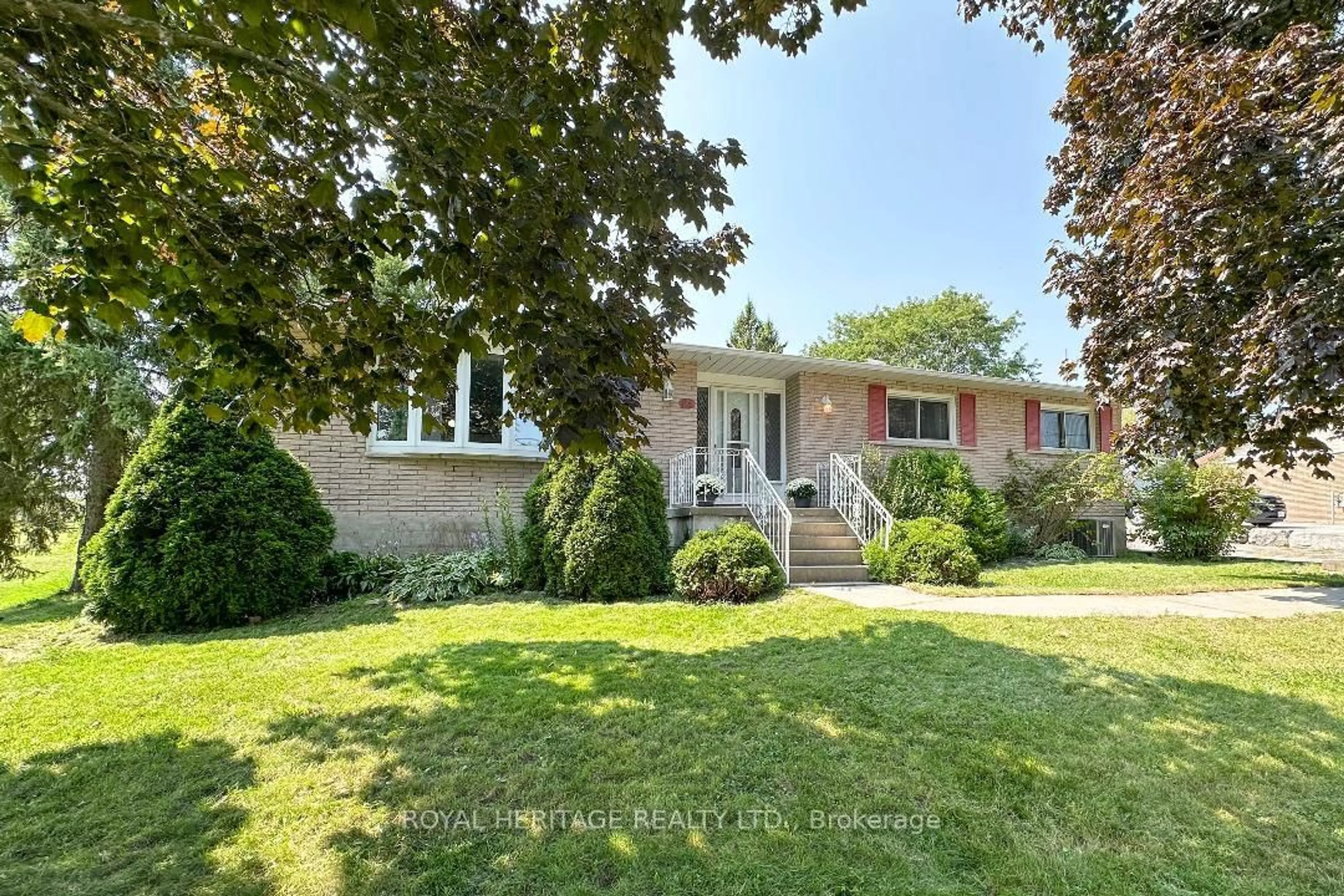 Home with brick exterior material, street for 64 Huntingwood Dr, Belleville Ontario K8N 4Z5