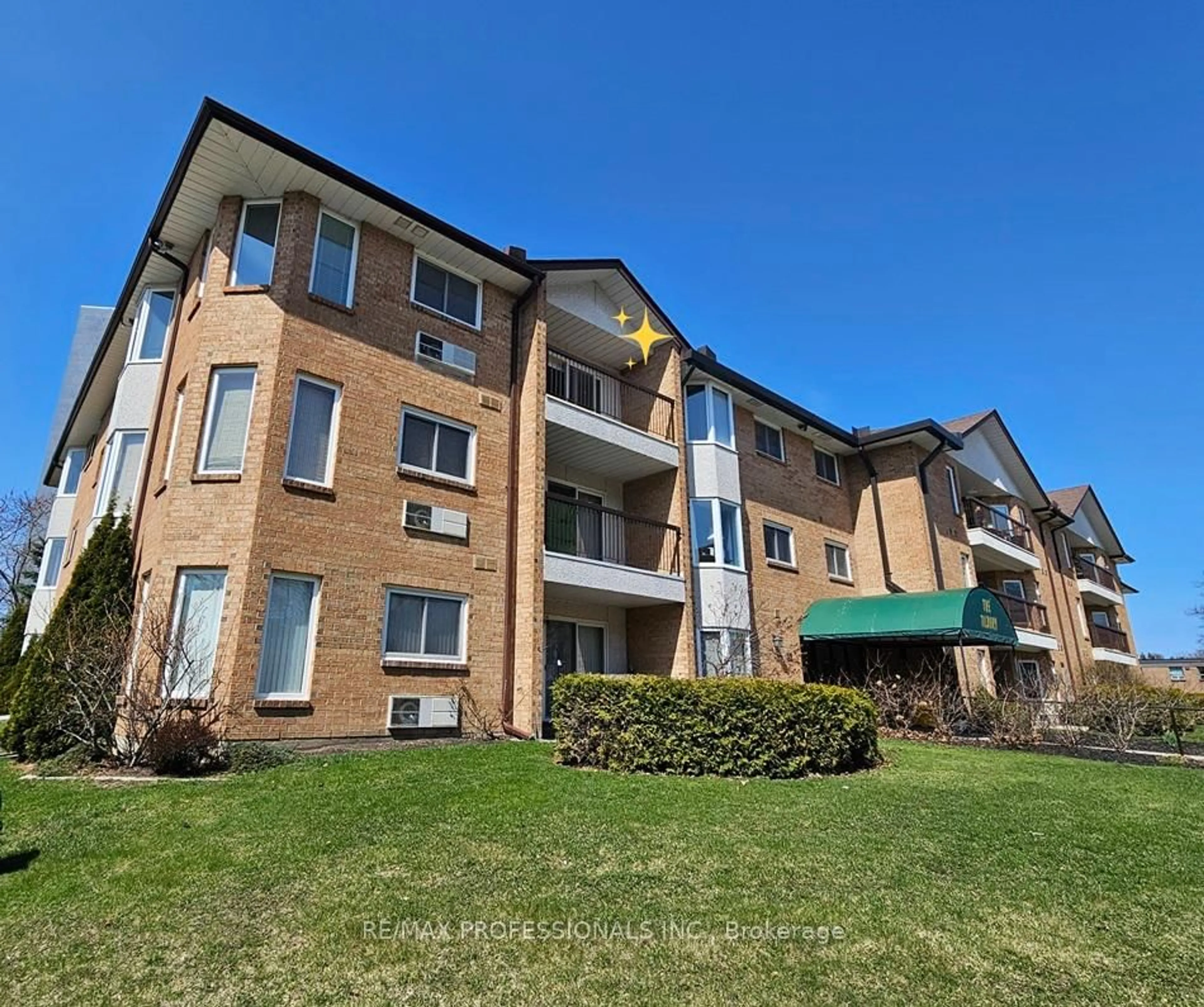 A pic from outside/outdoor area/front of a property/back of a property/a pic from drone, building for 52 Tripp Blvd ##317, Quinte West Ontario K8V 5V1