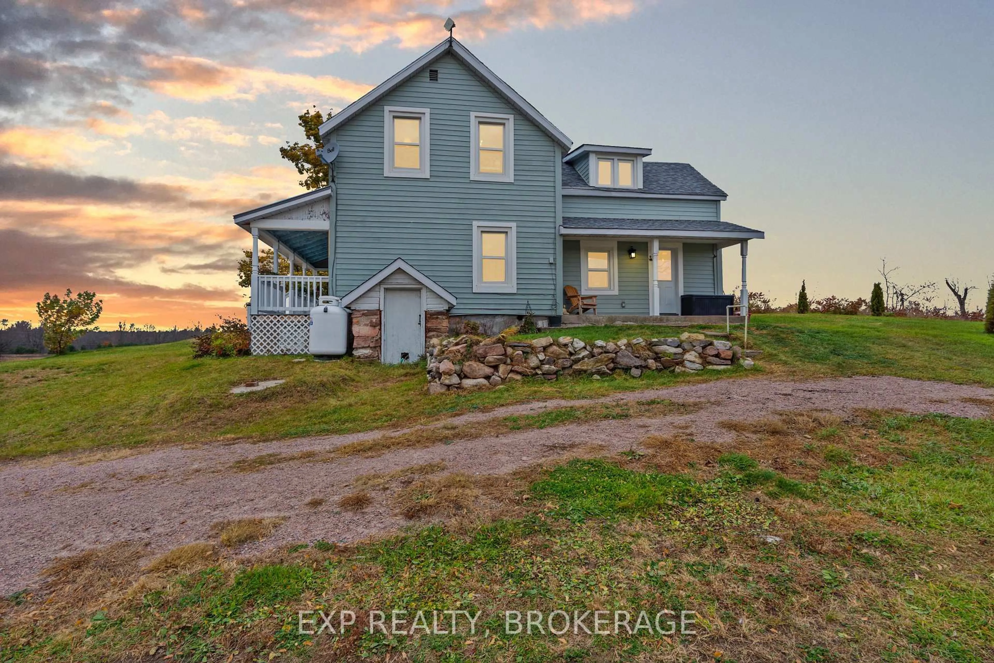 A pic from outside/outdoor area/front of a property/back of a property/a pic from drone, building for 109714 HIGHWAY 7 N/A, Tweed Ontario K0K 3J0
