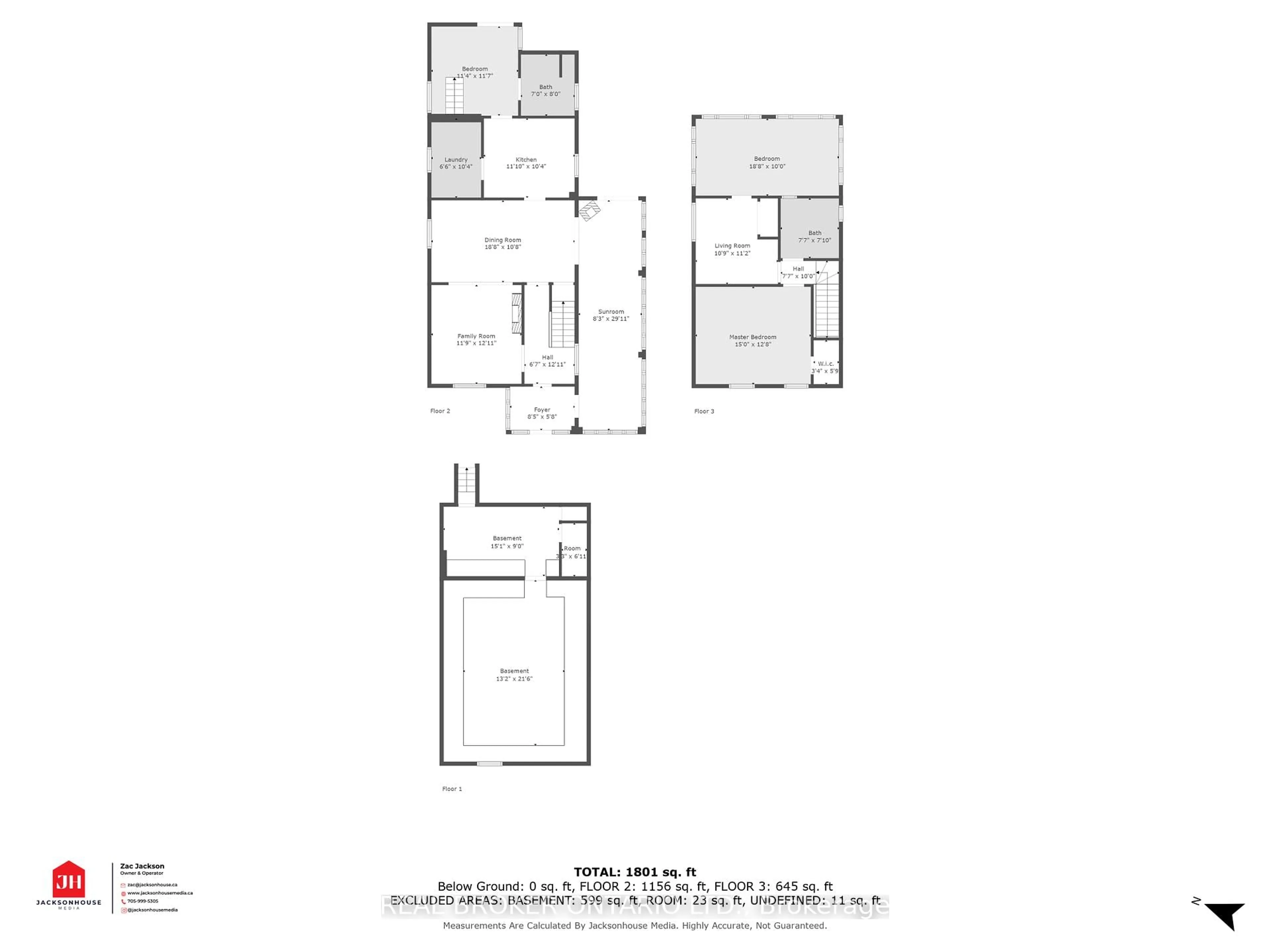 Floor plan for 87 Mcmurray St, Bracebridge Ontario P1L 1R8