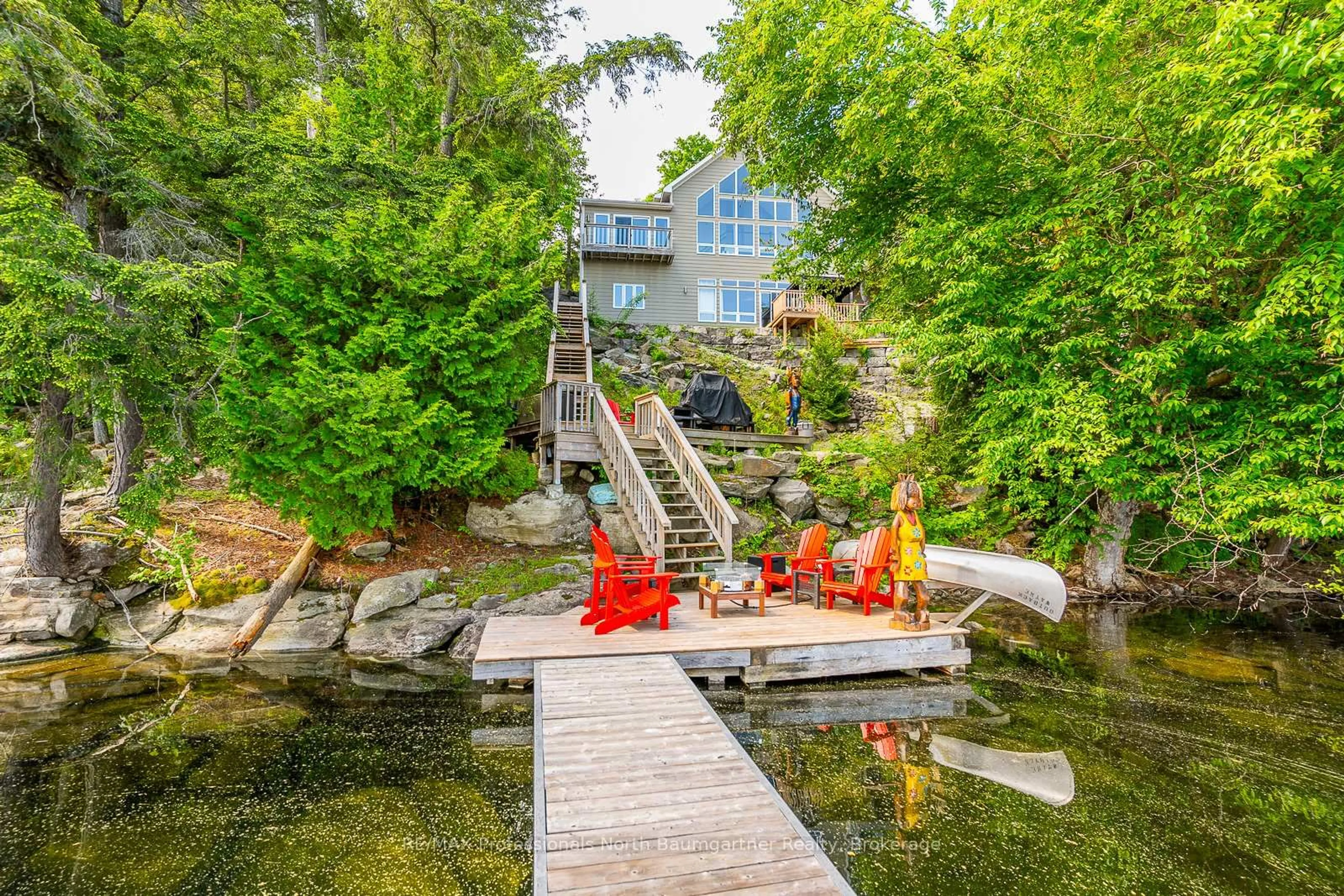 Stairs for 1107 PINE POINT Rd, Dysart et al Ontario K0M 1S0