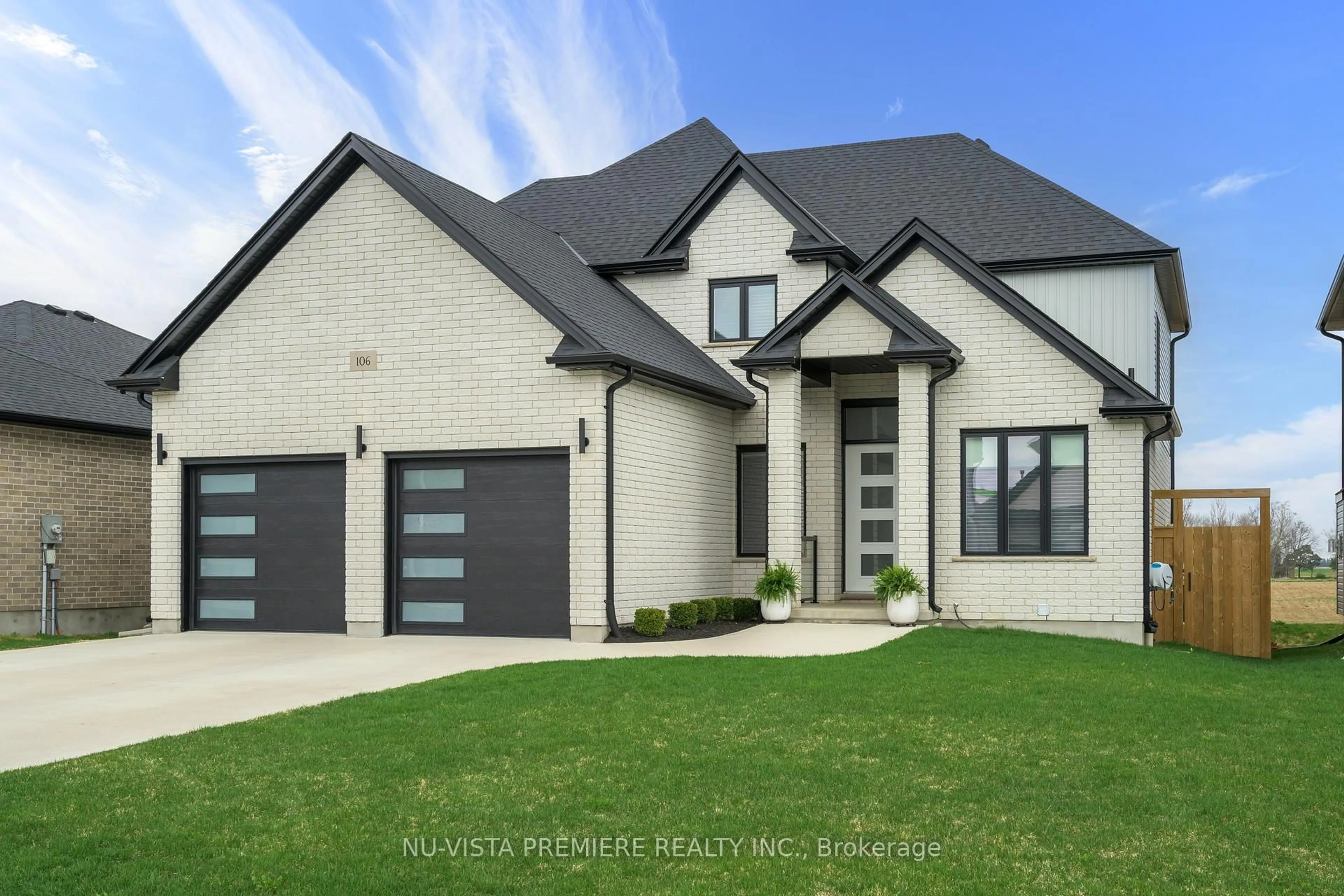 Home with brick exterior material, street for 106 Jefferson St, Lucan Biddulph Ontario N0M 2J0
