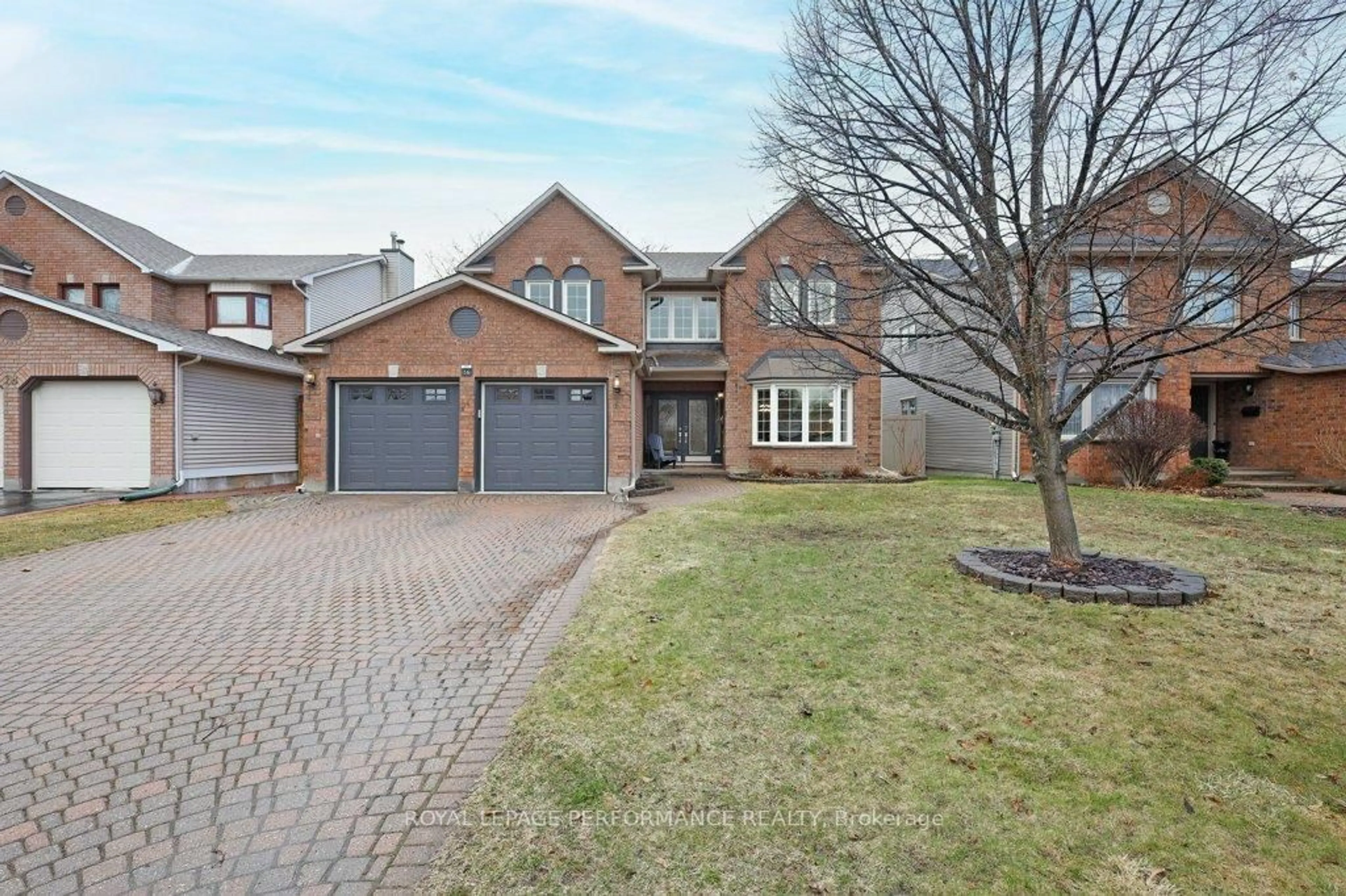 Home with brick exterior material, street for 16 Baslaw Dr, Ottawa Ontario K1G 5J8