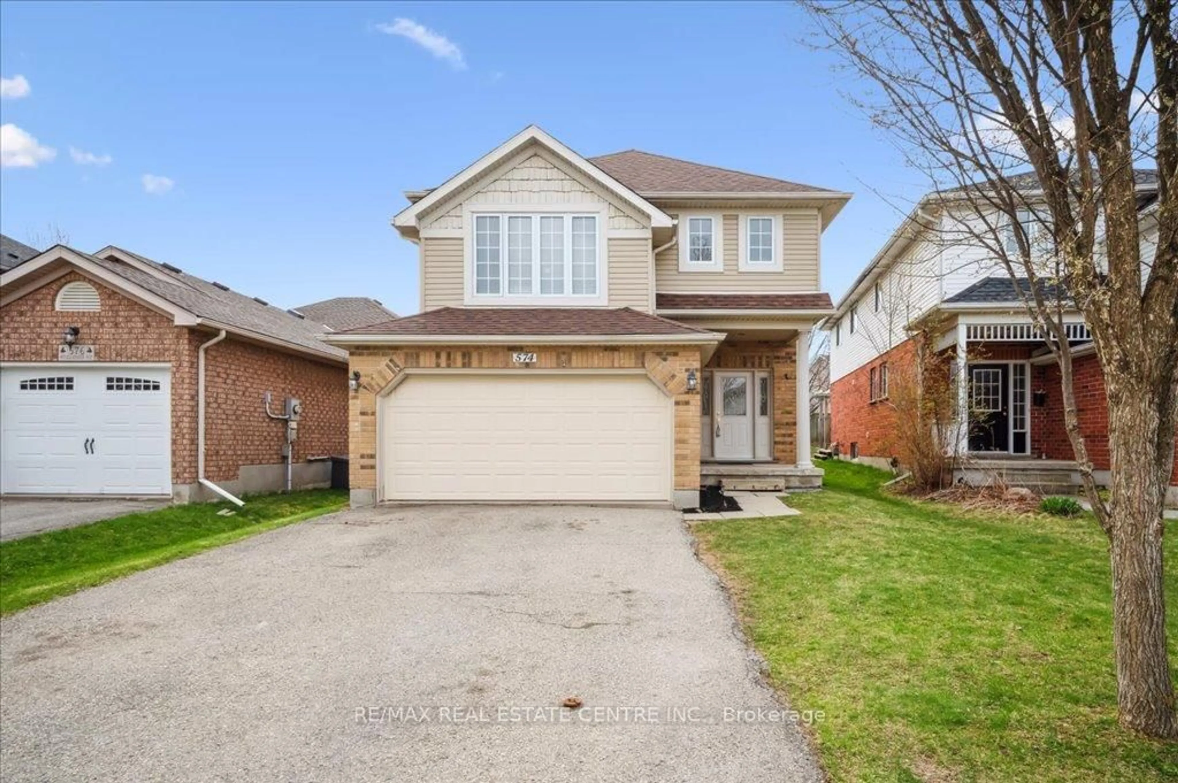 Home with brick exterior material, street for 574 Windjammer Way, Waterloo Ontario N2K 3Z5