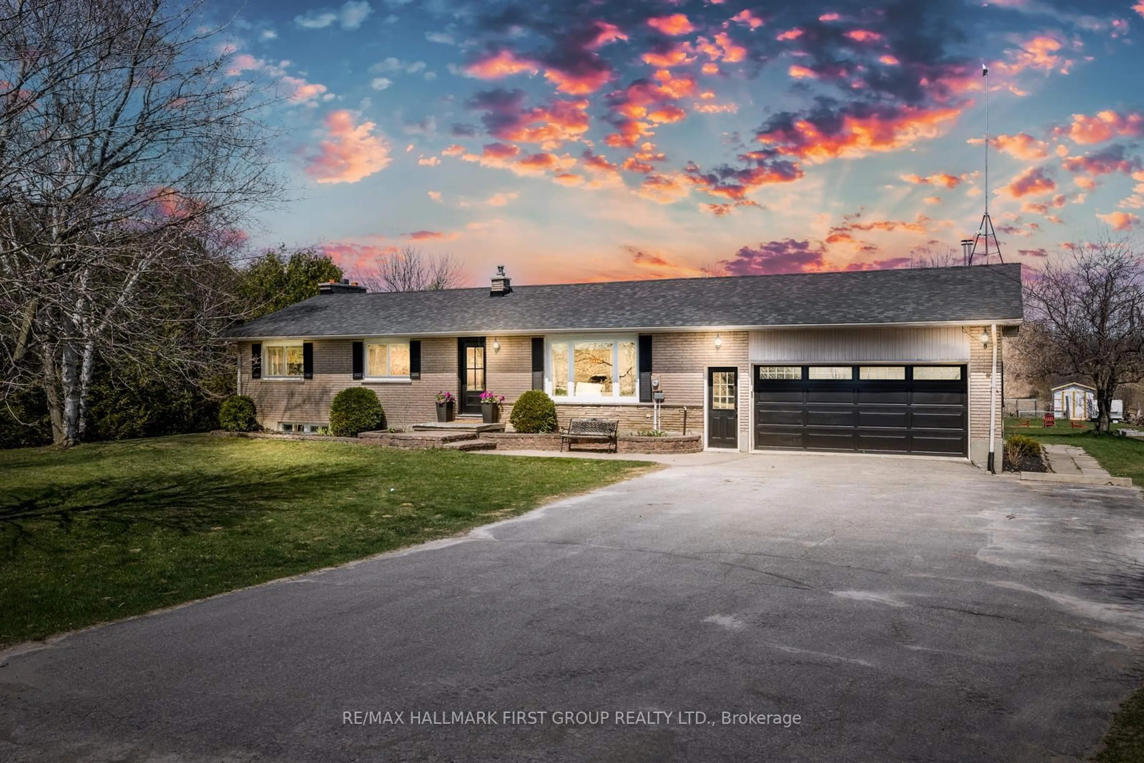 A pic from outside/outdoor area/front of a property/back of a property/a pic from drone, water/lake/river/ocean view for 179 Fleetwood Rd, Kawartha Lakes Ontario L0B 1K0