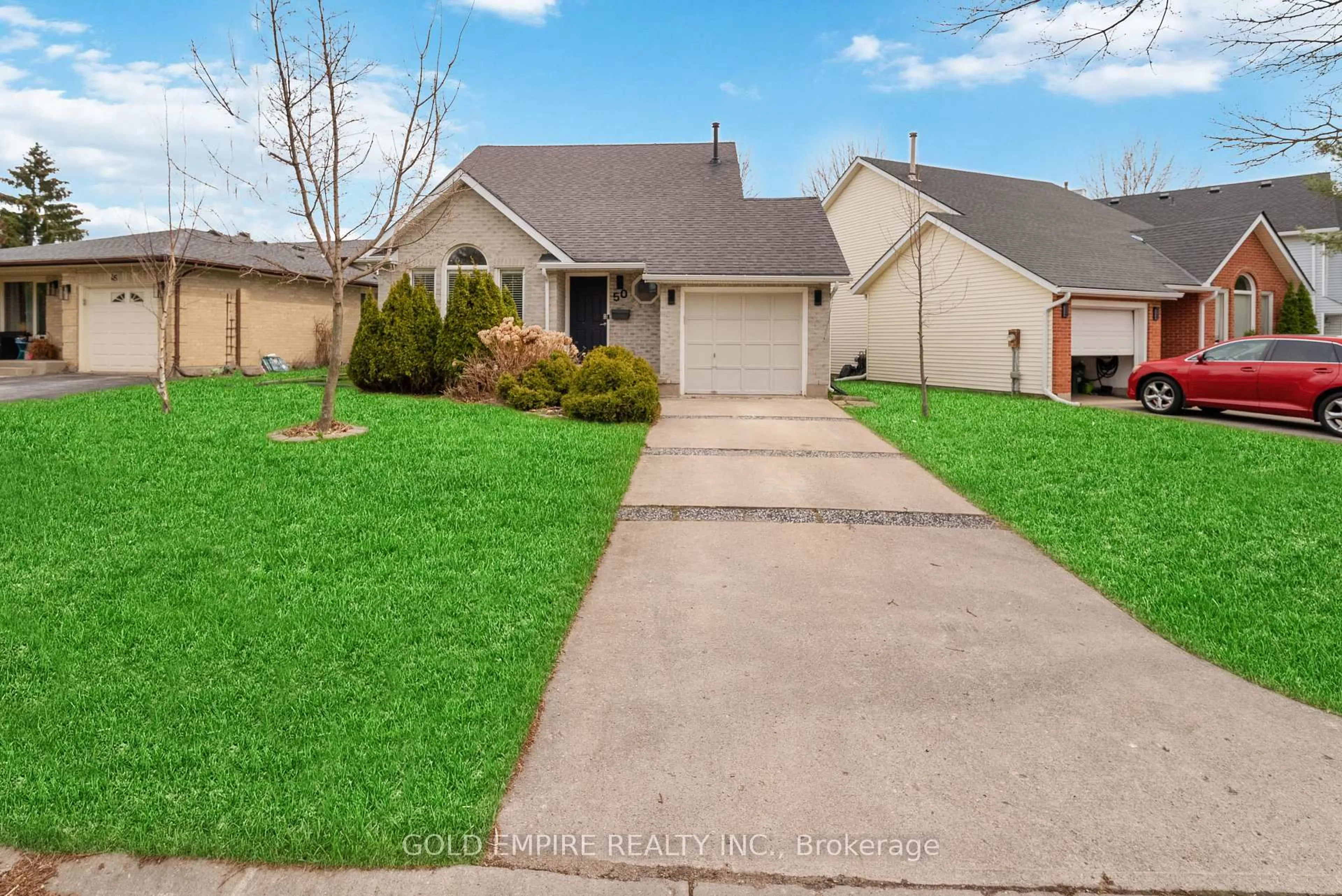 Home with vinyl exterior material, street for 50 Ansondale Rd, London South Ontario N6C 5S6