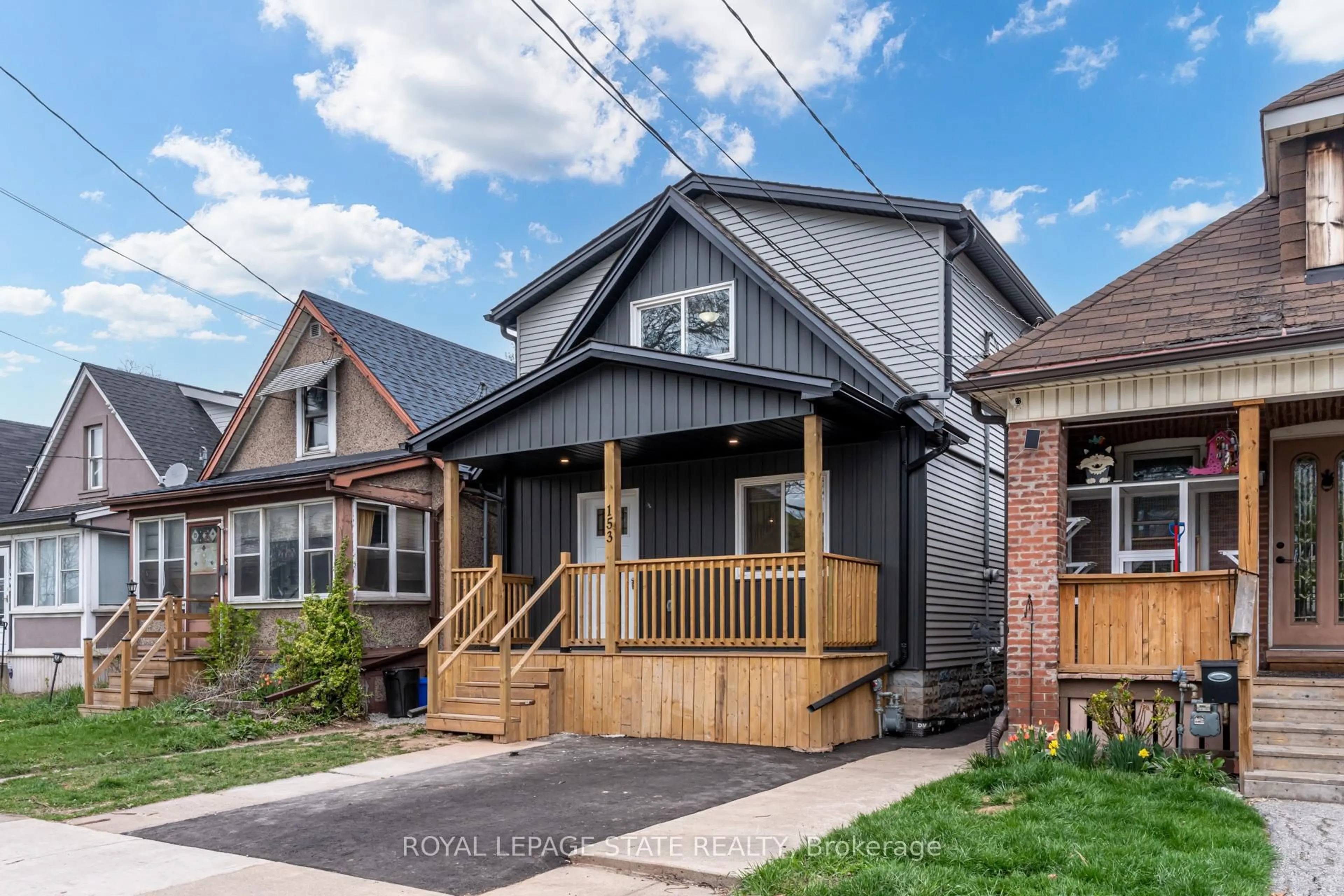 Home with brick exterior material, street for 153 McAnulty Blvd, Hamilton Ontario L8H 3H6