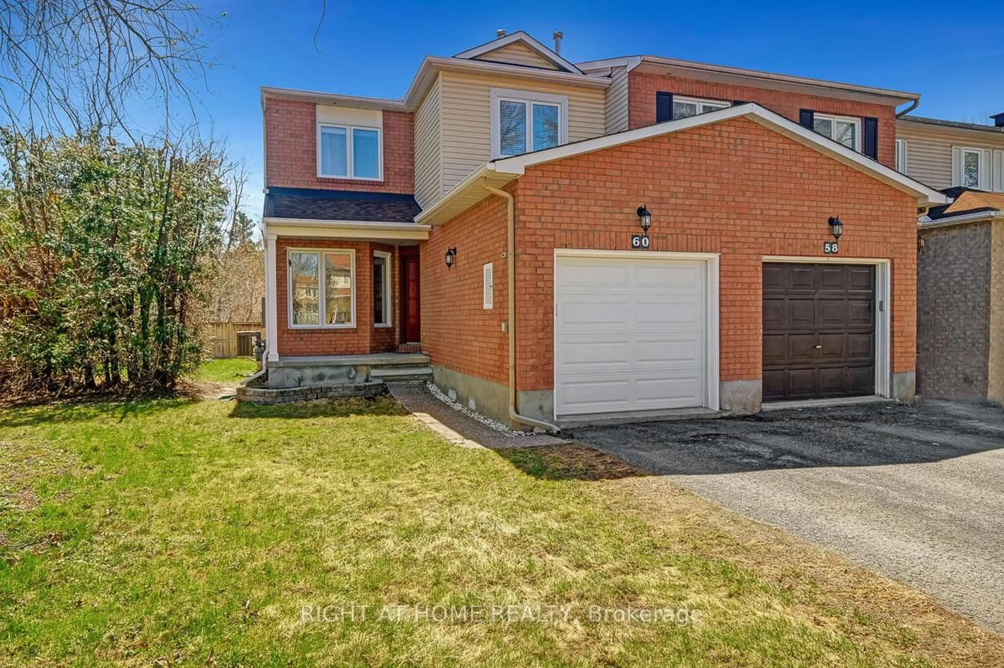 Home with brick exterior material, street for 60 Kimbolton Cres, Ottawa Ontario K2K 2S4