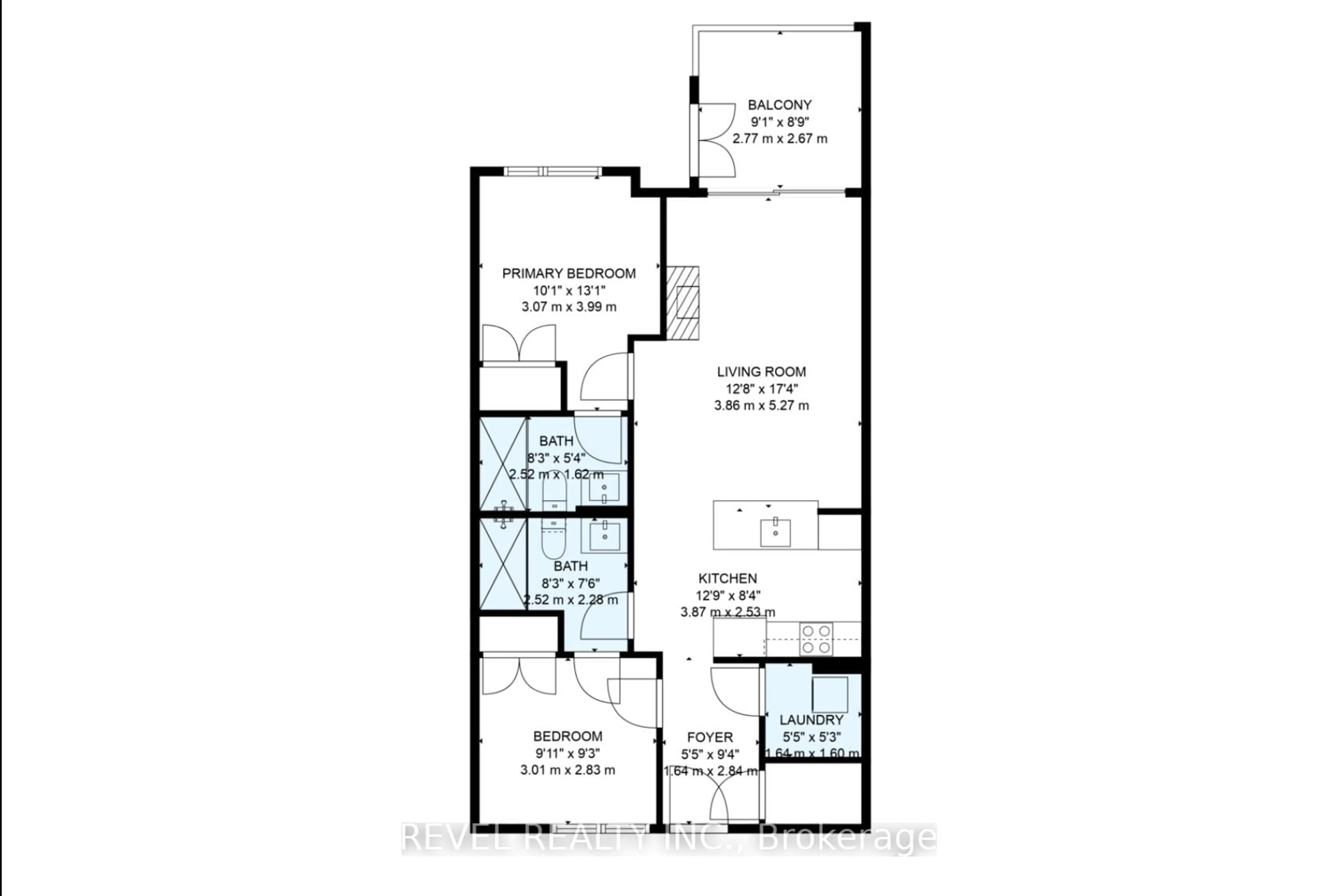 Floor plan for 18 Beckwith Lane #204, Blue Mountains Ontario L9Y 3B6