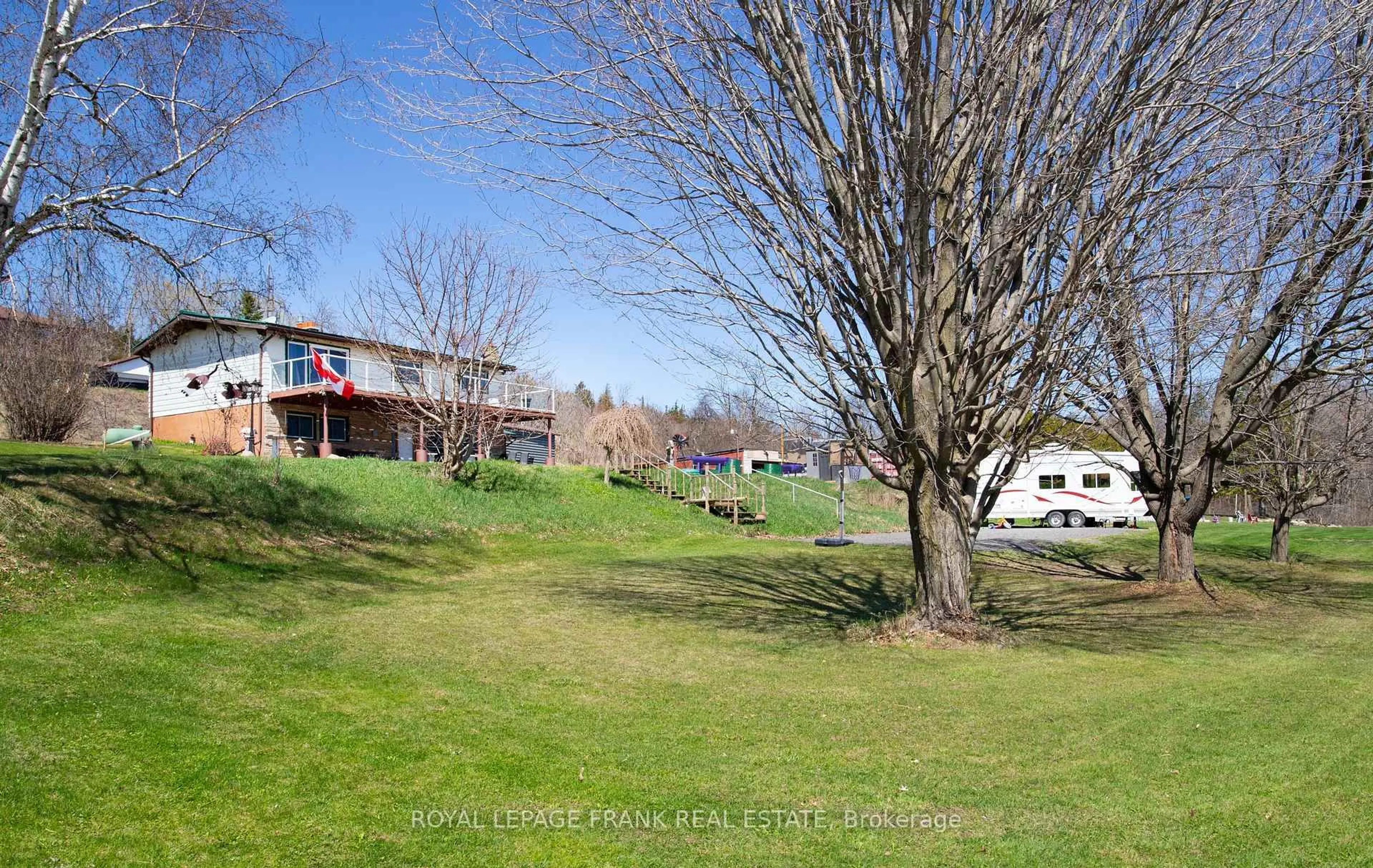 A pic from outside/outdoor area/front of a property/back of a property/a pic from drone, water/lake/river/ocean view for 119 Usborne Rd, Alnwick/Haldimand Ontario K0K 1S0