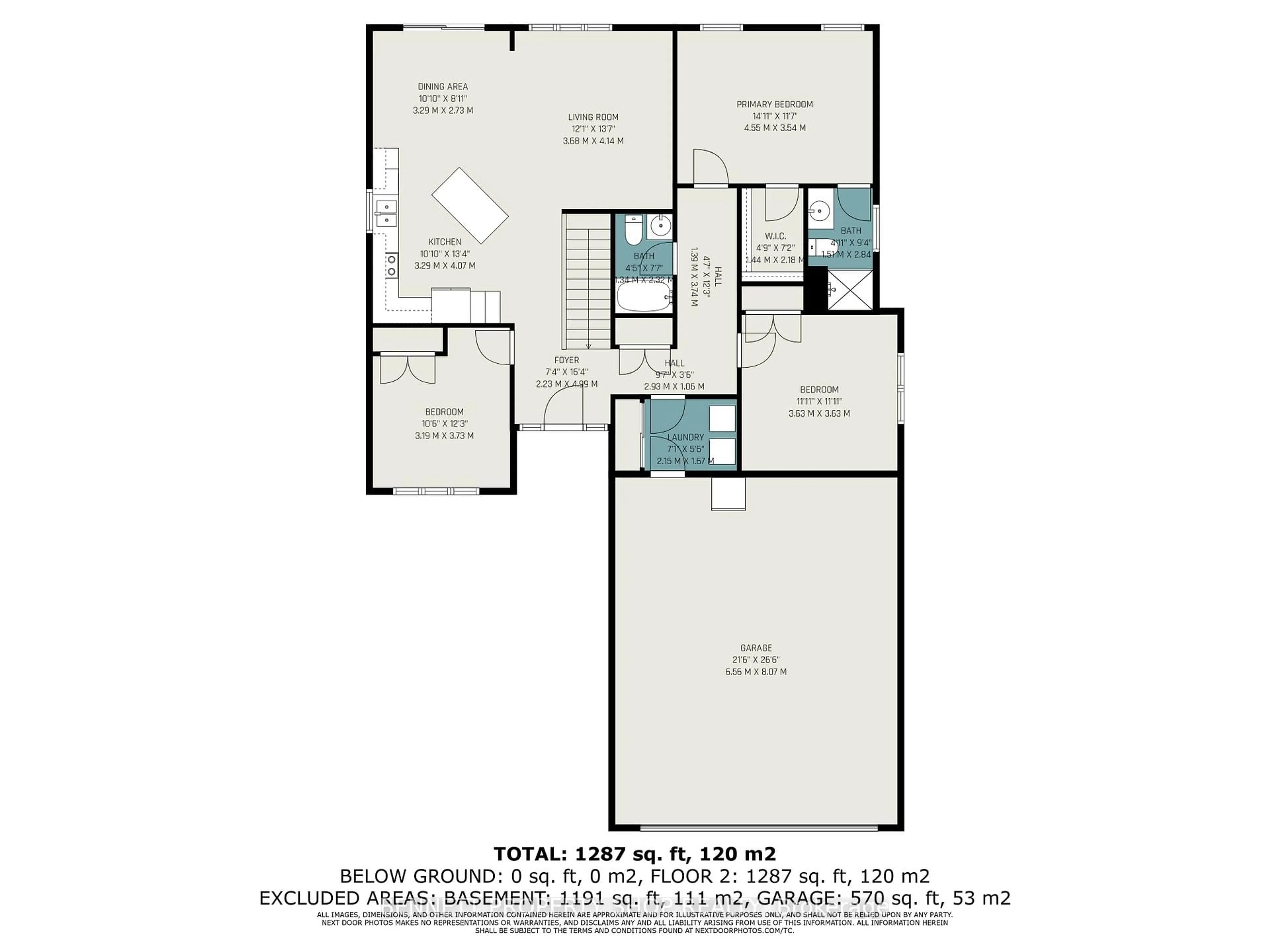 Floor plan for 2050 Thibault Crt, North Dundas Ontario K0C 1H0