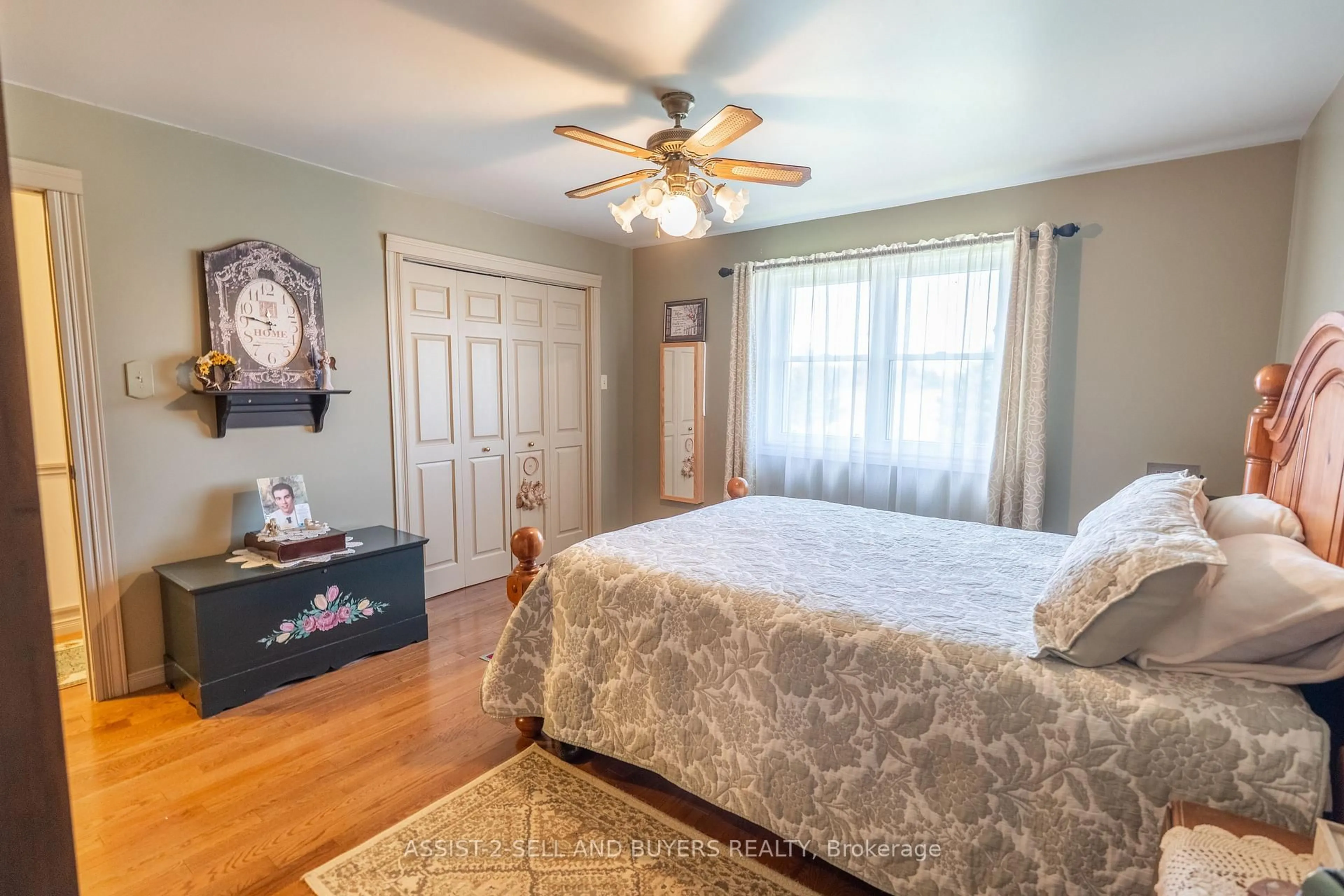 Bedroom with bed, unknown for 15800 County Rd 18 Rd, South Stormont Ontario K0C 1R0