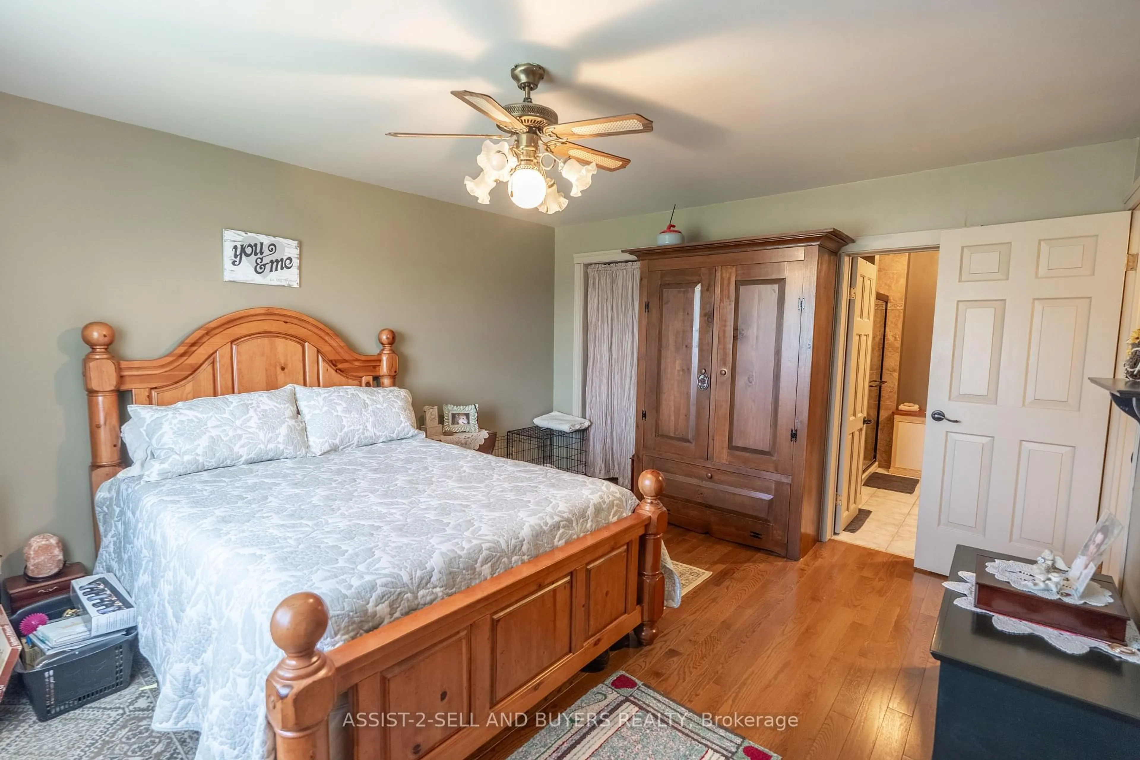 Bedroom with bed, unknown for 15800 County Rd 18 Rd, South Stormont Ontario K0C 1R0