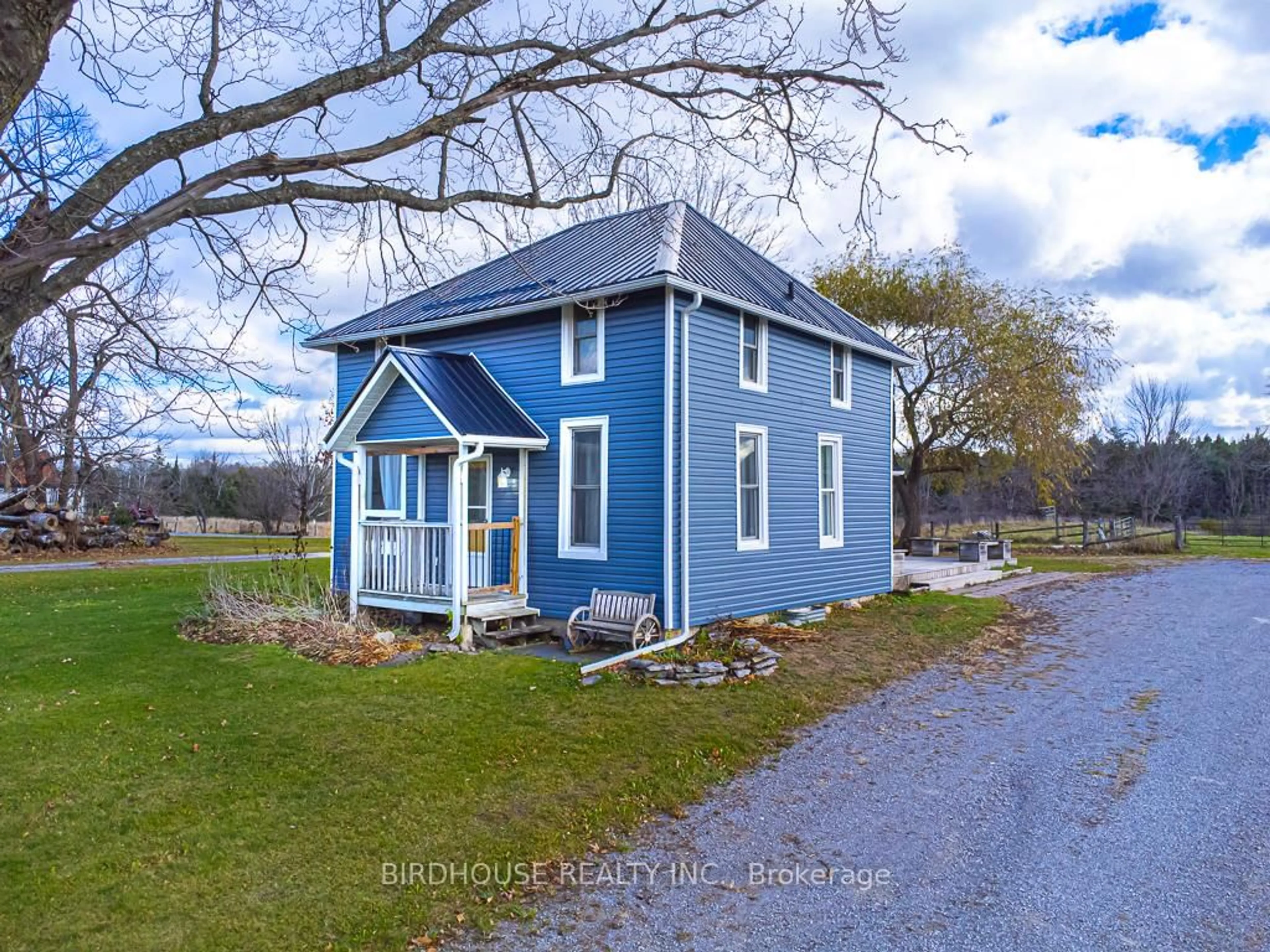 A pic from outside/outdoor area/front of a property/back of a property/a pic from drone, building for 2426 County Road 48 N/A, Kawartha Lakes Ontario K0M 2B0