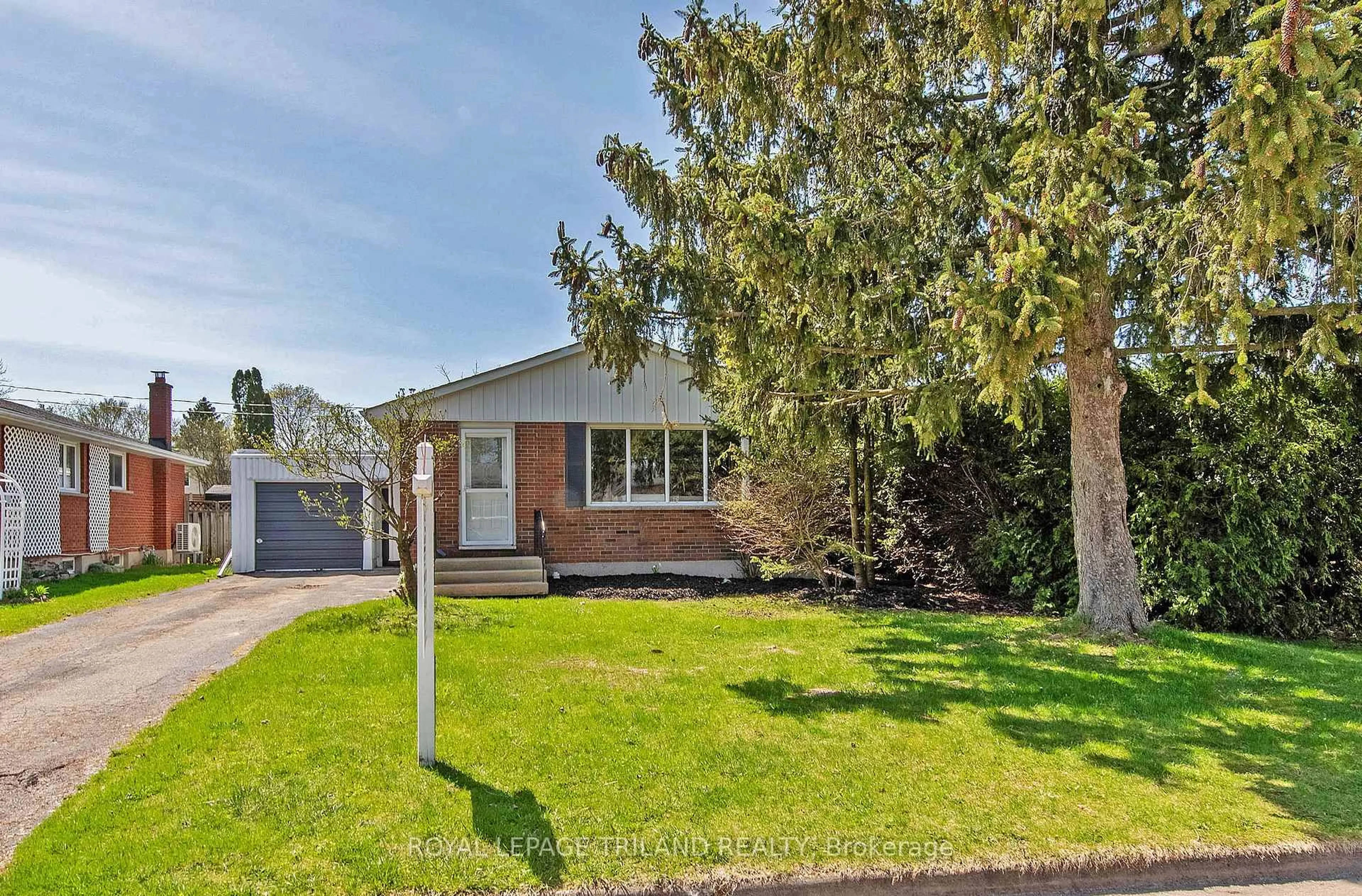Home with brick exterior material, street for 24 Dunwich Dr, St. Thomas Ontario N5R 4T9