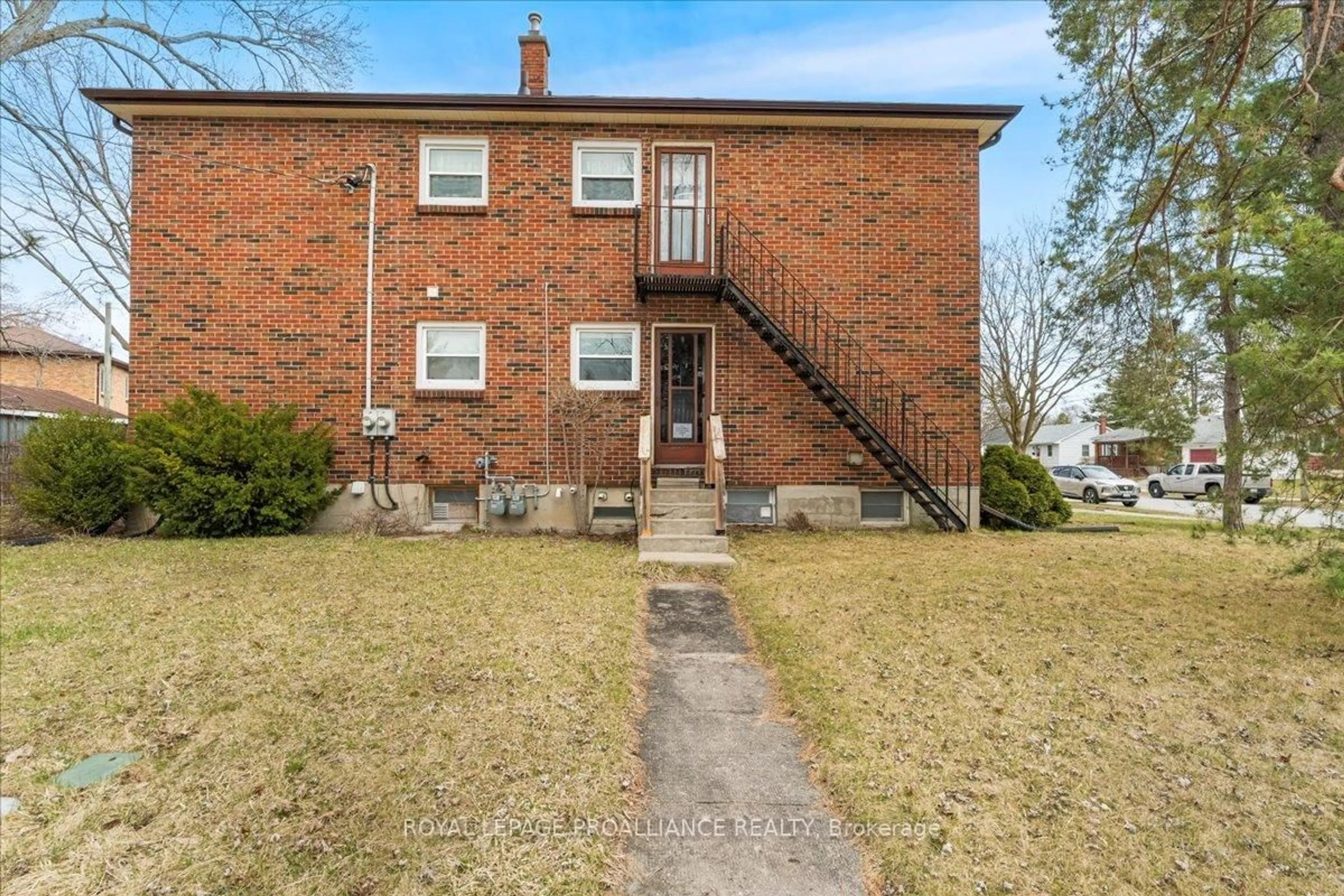 Home with brick exterior material, street for 4 Montgomery Blvd, Belleville Ontario K8N 1H9
