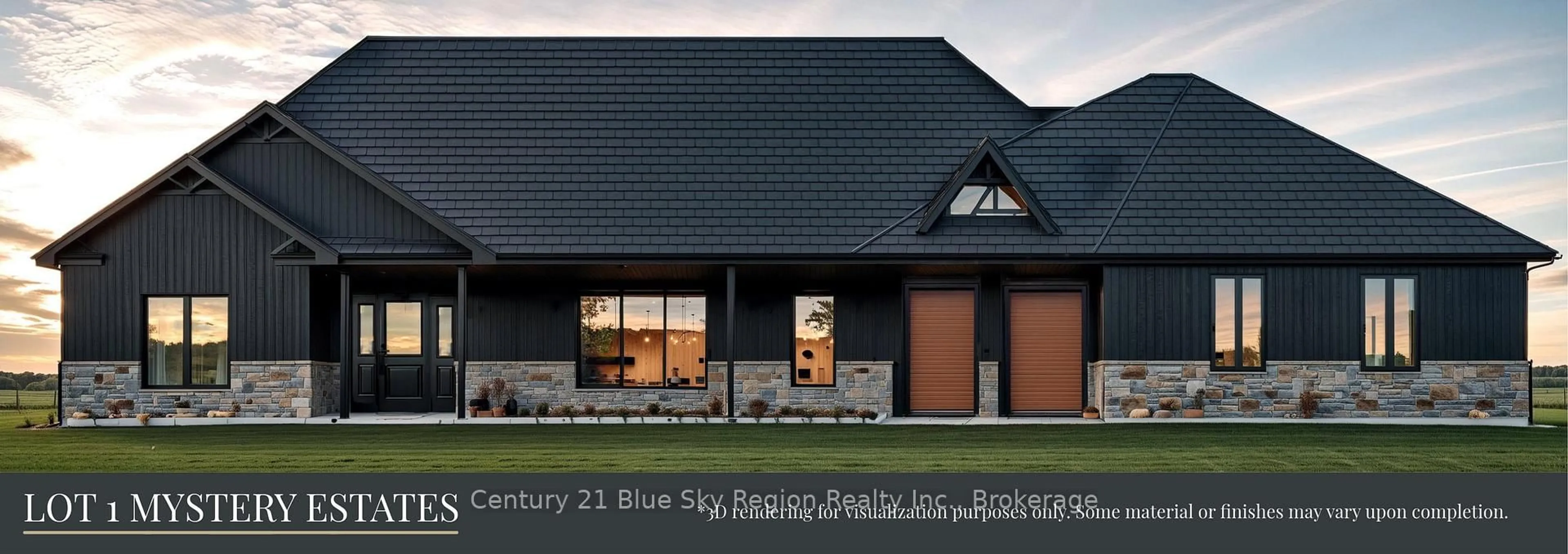 Home with vinyl exterior material, building for Lot 1 Centennial Cres, East Ferris Ontario P0H 1K0