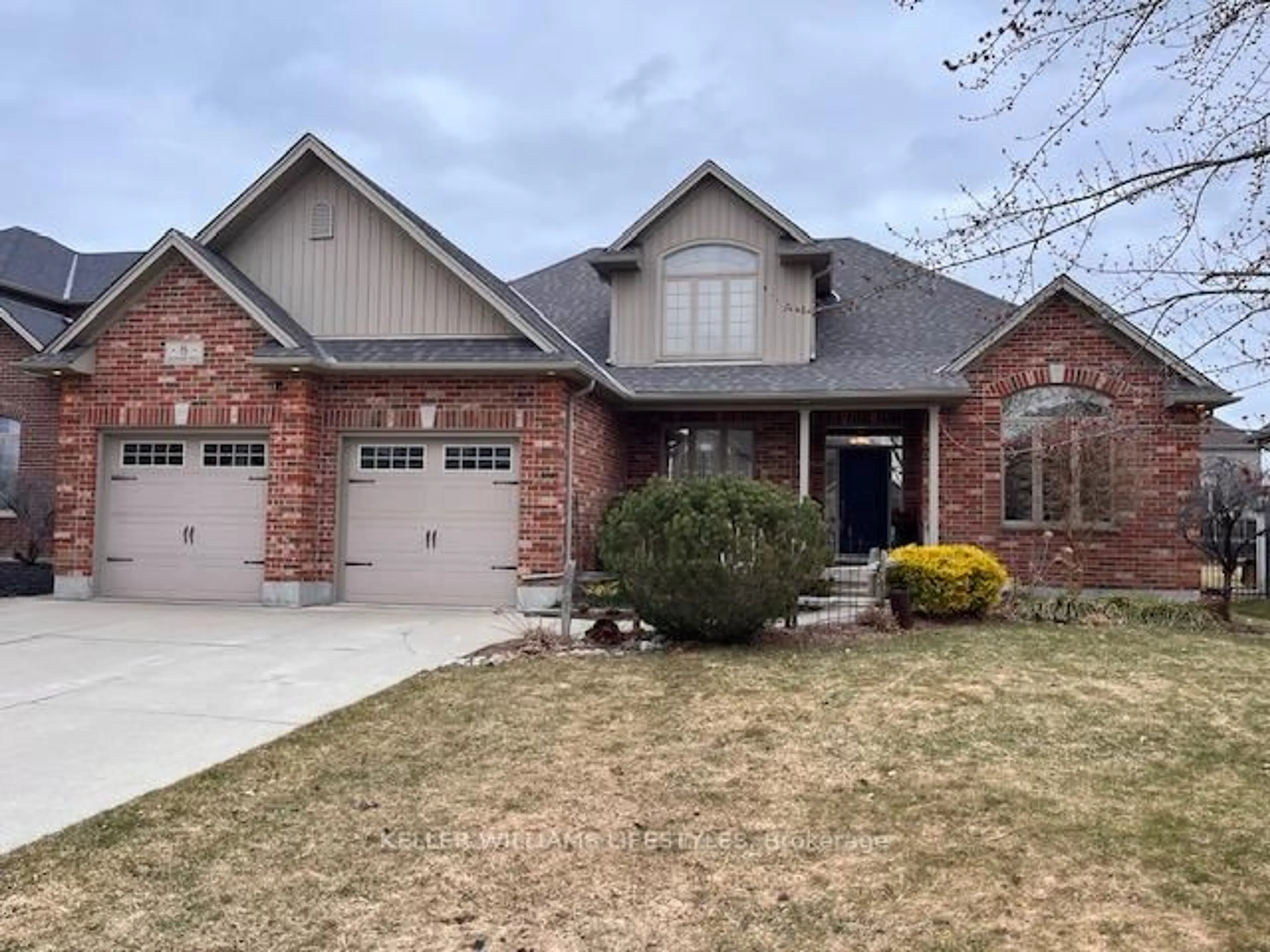 Home with brick exterior material, street for 8 Dogwood Tr, Middlesex Centre Ontario N0M 2A0