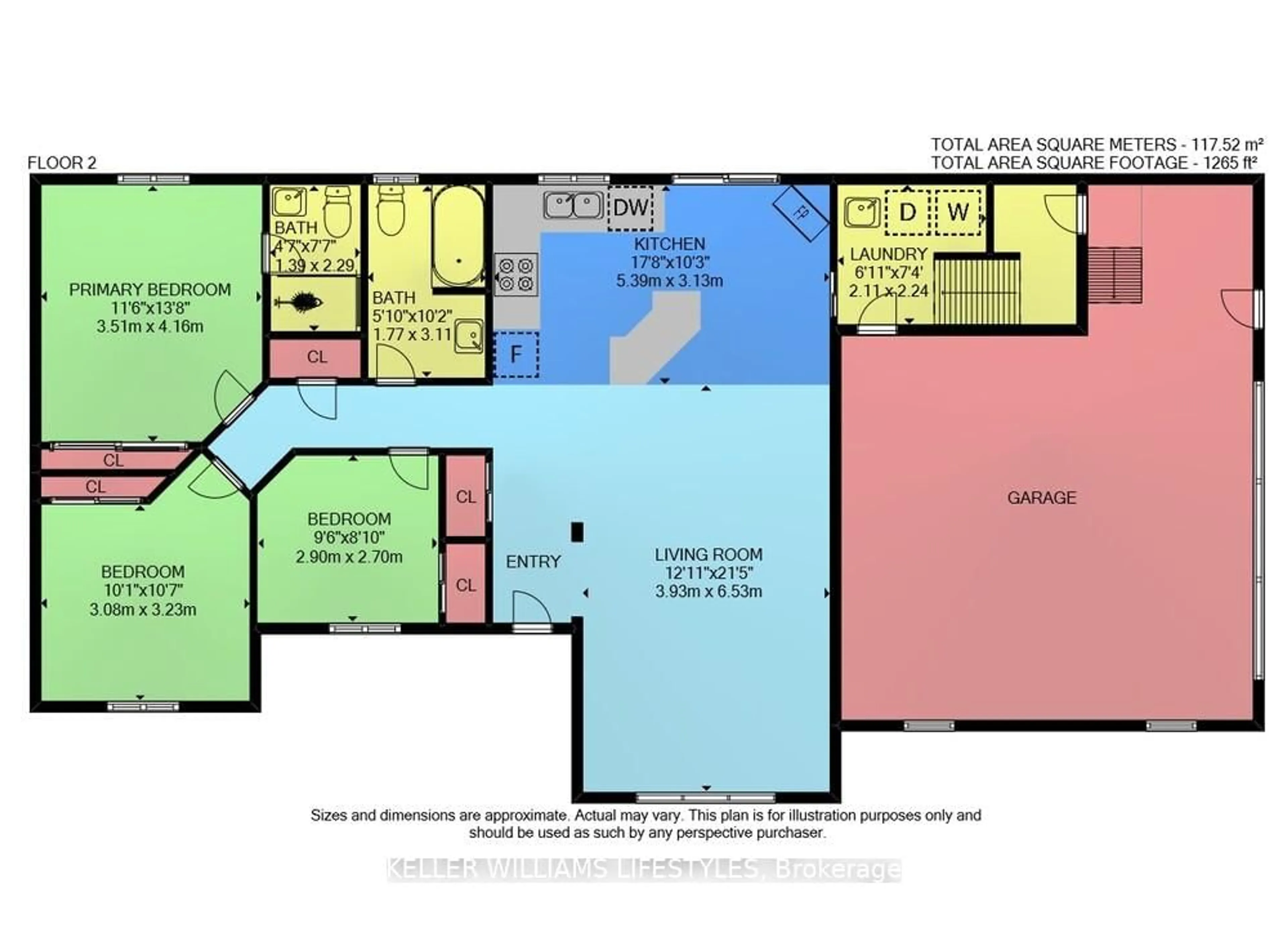 Floor plan for 8 Dogwood Tr, Middlesex Centre Ontario N0M 2A0