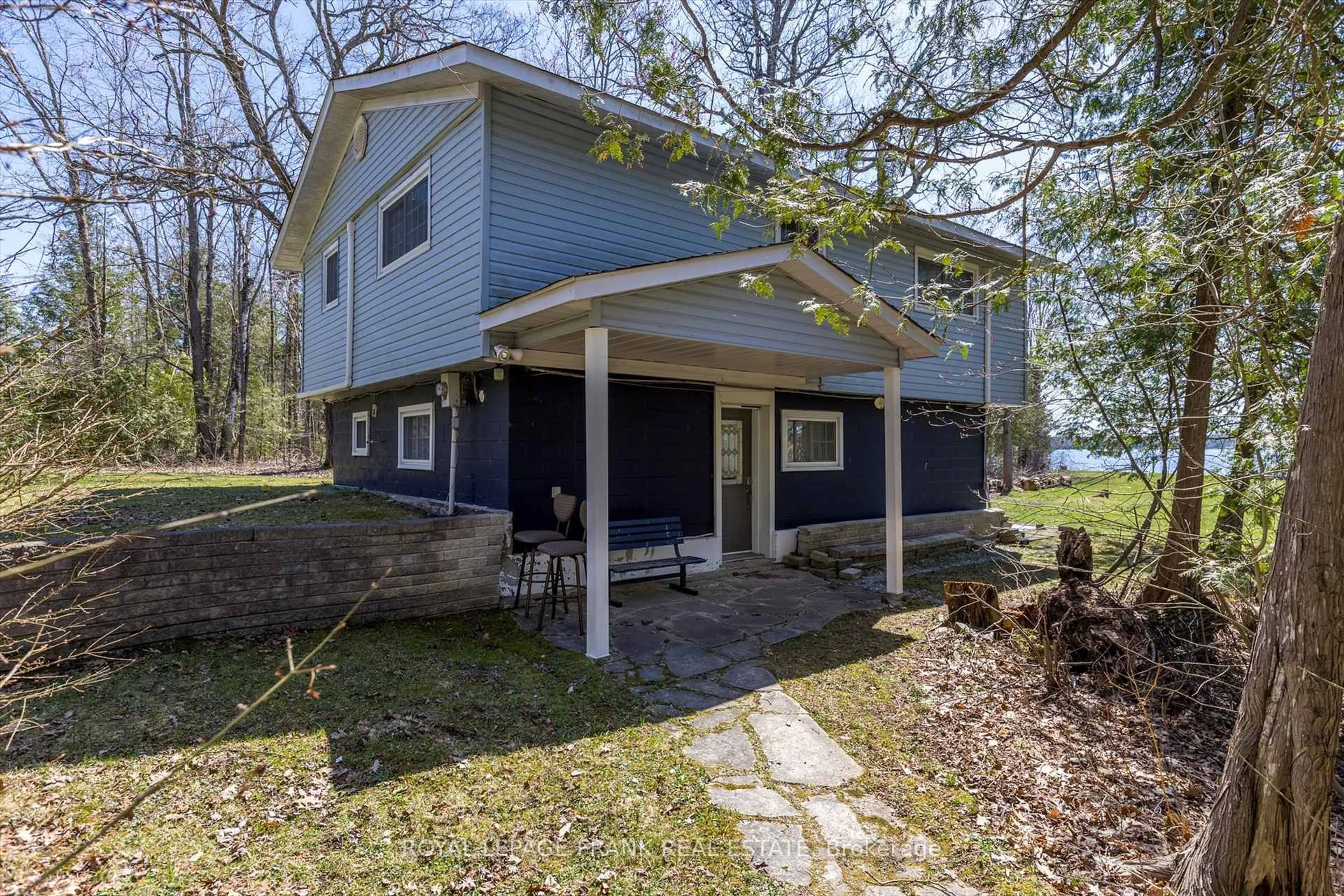 Home with vinyl exterior material, water/lake/river/ocean view for 183 Adam & Eve Rd, Trent Lakes Ontario K0L 1J0