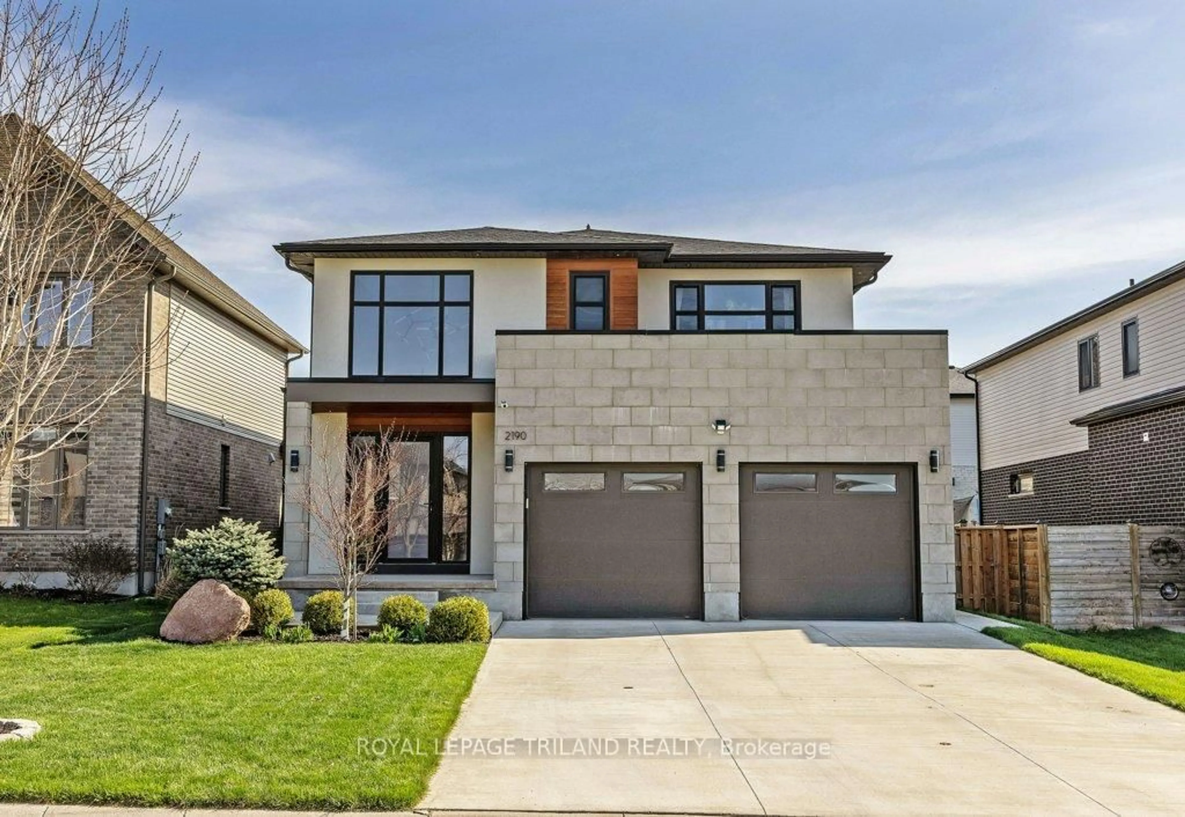 Home with brick exterior material, street for 2190 Bakervilla St, London South Ontario N6P 0E5