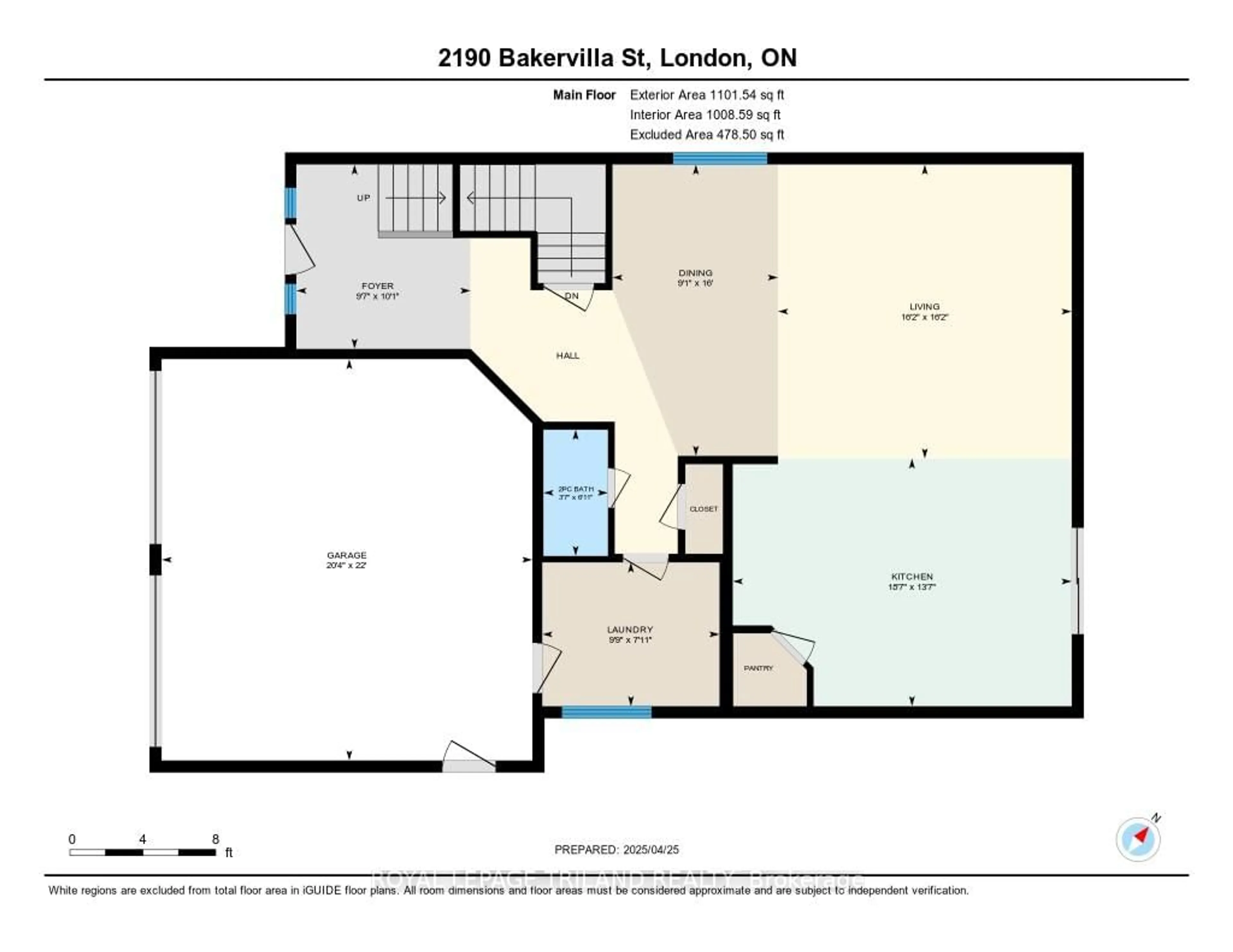 Floor plan for 2190 Bakervilla St, London South Ontario N6P 0E5