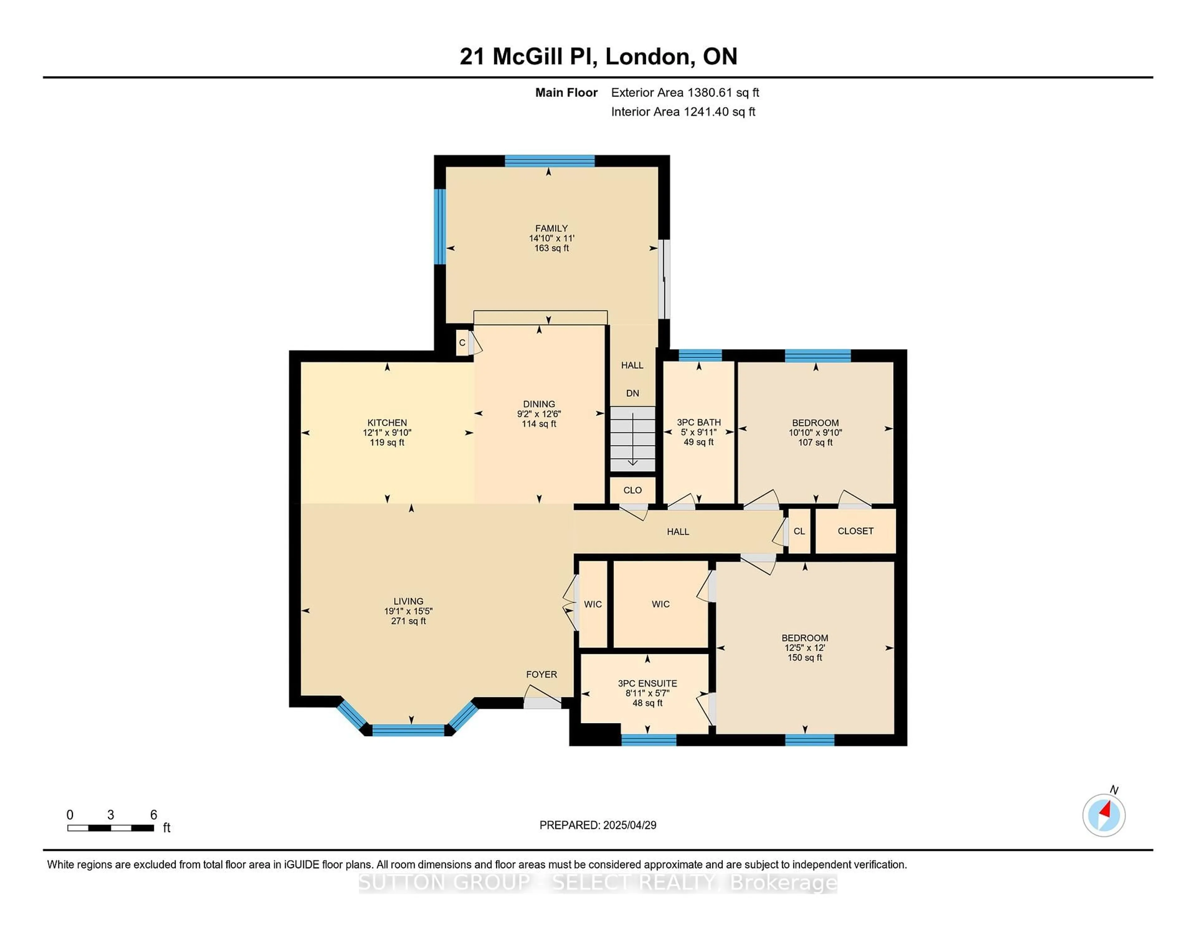 Floor plan for 21 McGill Pl, London North Ontario N5X 1W1