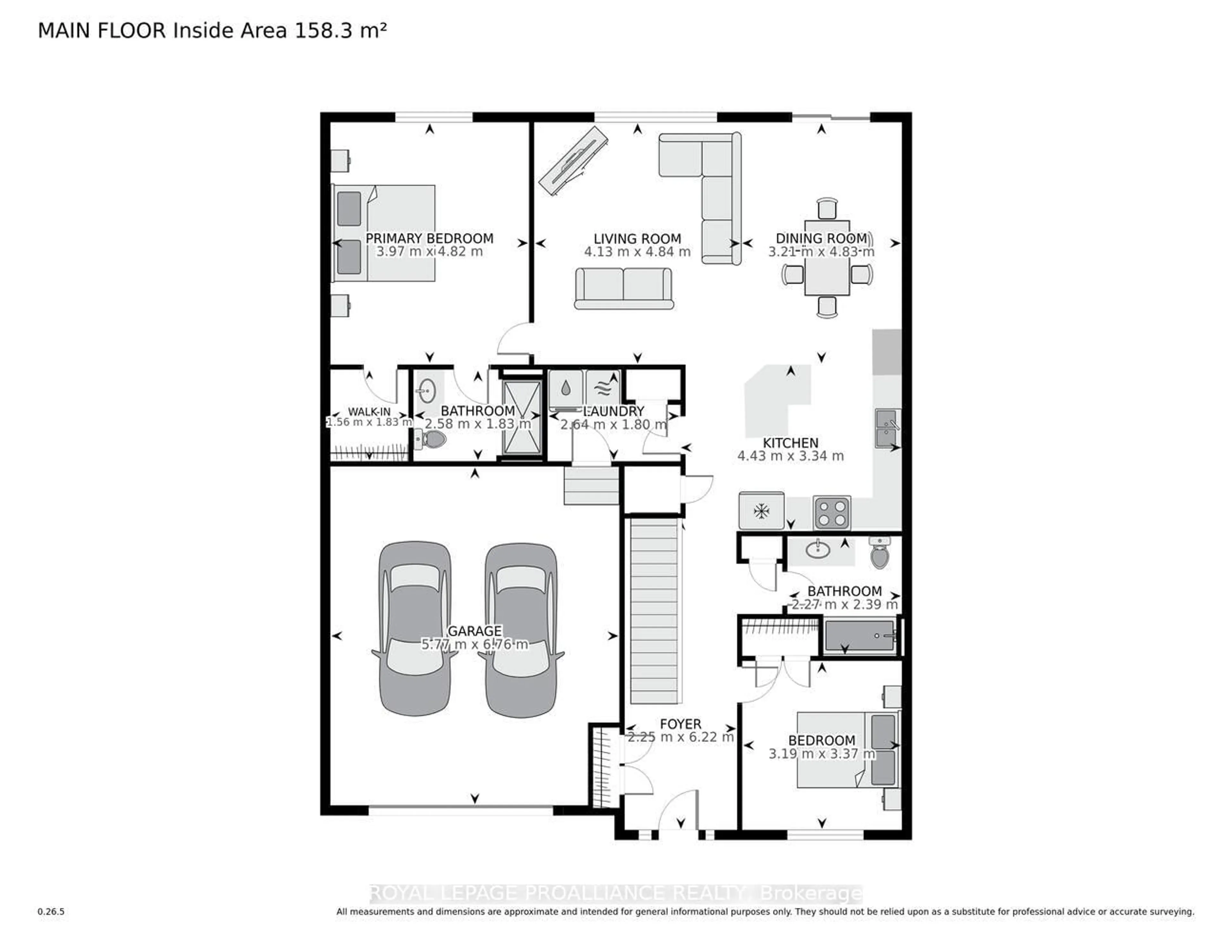 Floor plan for 9 Ben TeKamp Terr, Brockville Ontario K0E 0E8