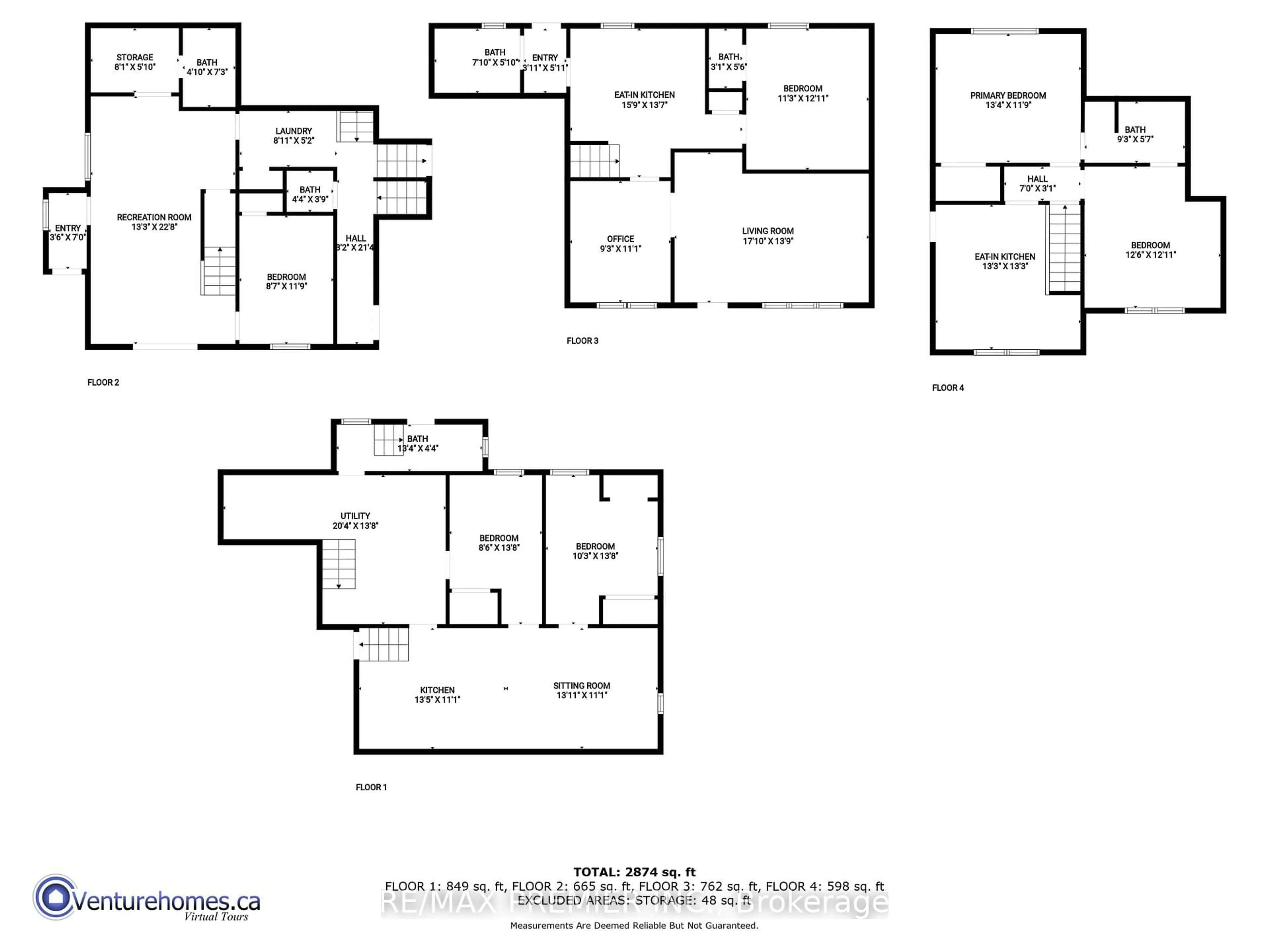 Floor plan for 2704 Television Rd, Douro-Dummer Ontario K9L 1E5