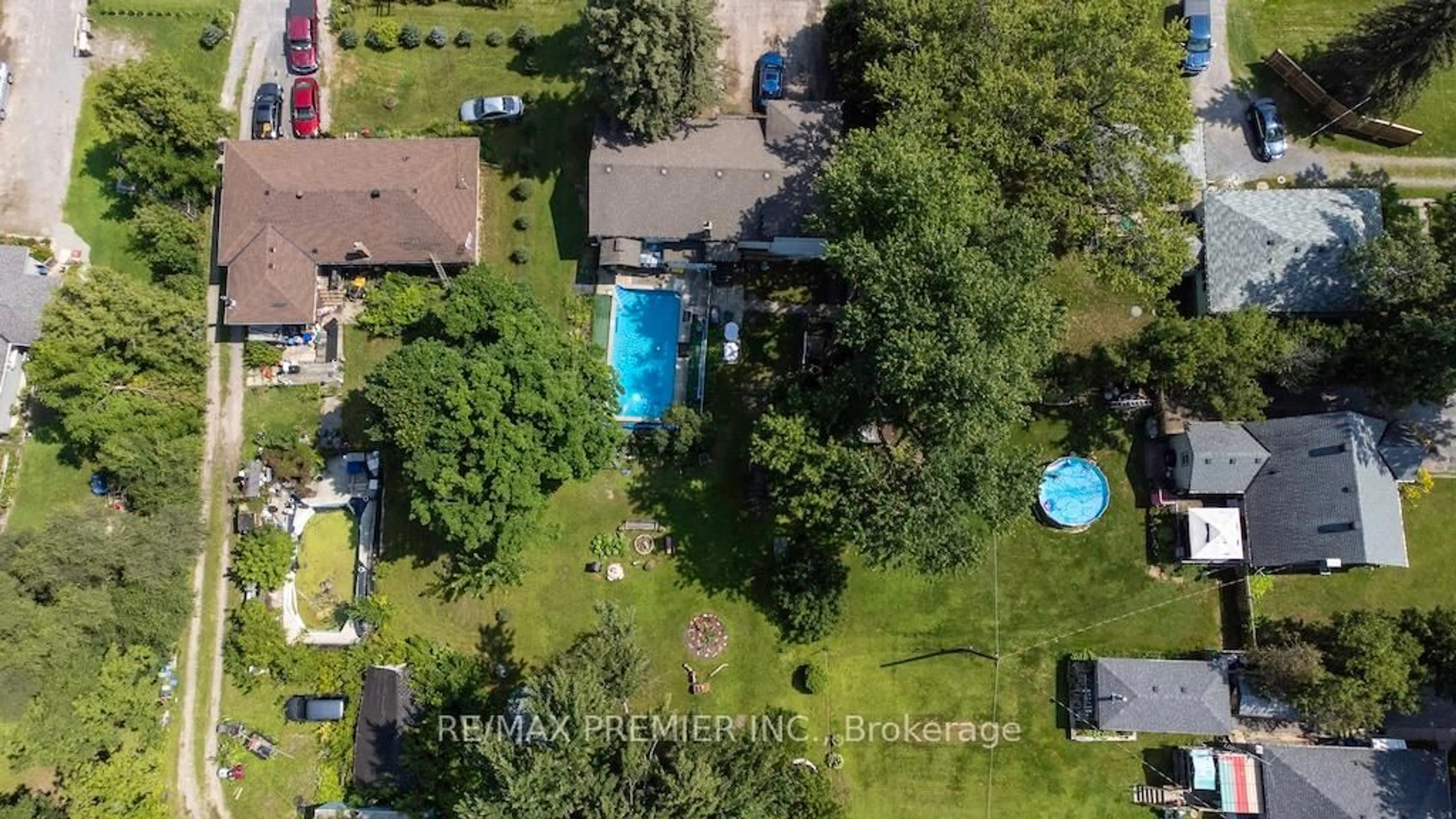 A pic from outside/outdoor area/front of a property/back of a property/a pic from drone, unknown for 2704 Television Rd, Douro-Dummer Ontario K9L 1E5