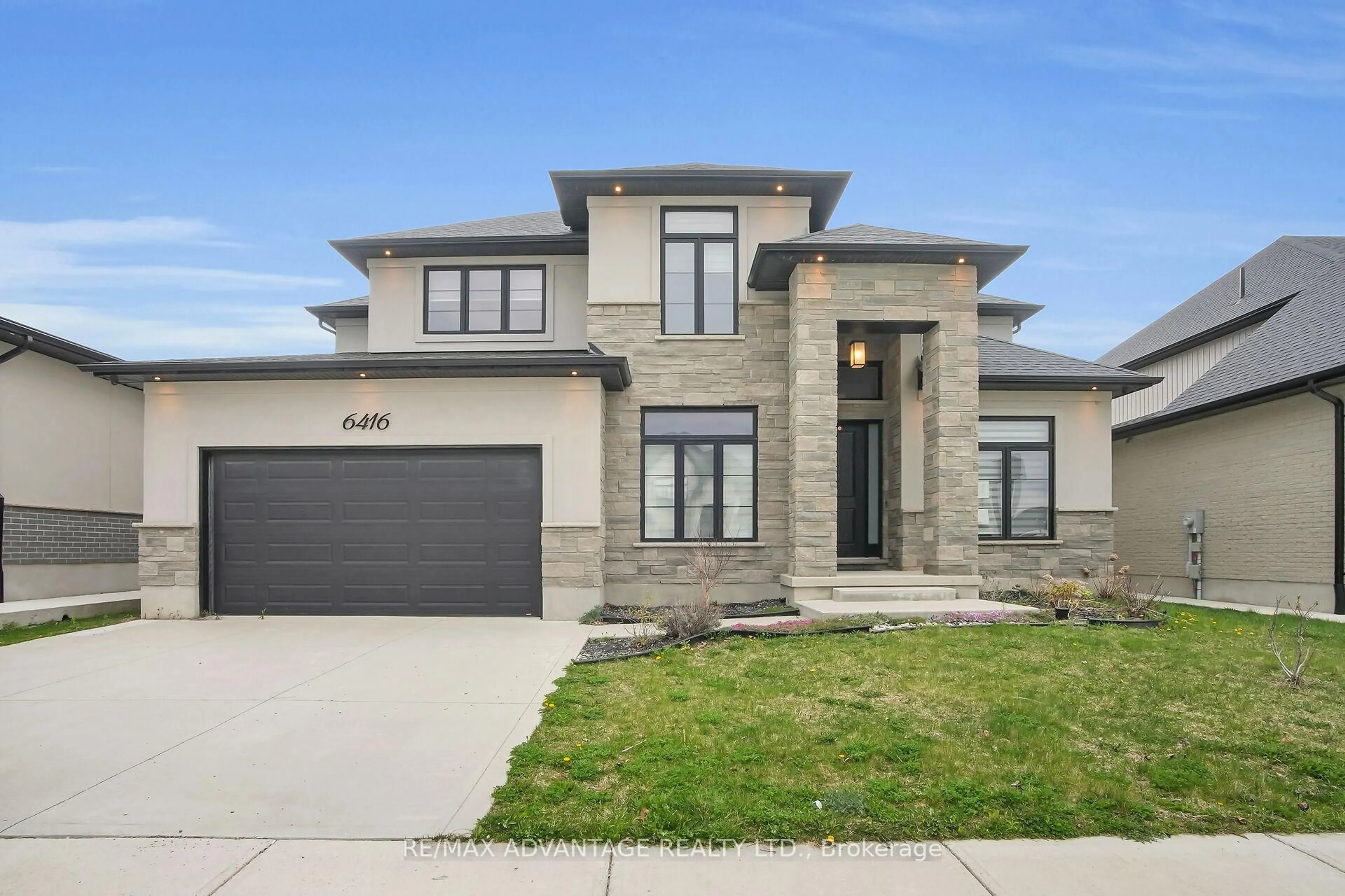 Home with brick exterior material, street for 6416 Old Garrison Blvd, London South Ontario N6P 0G2