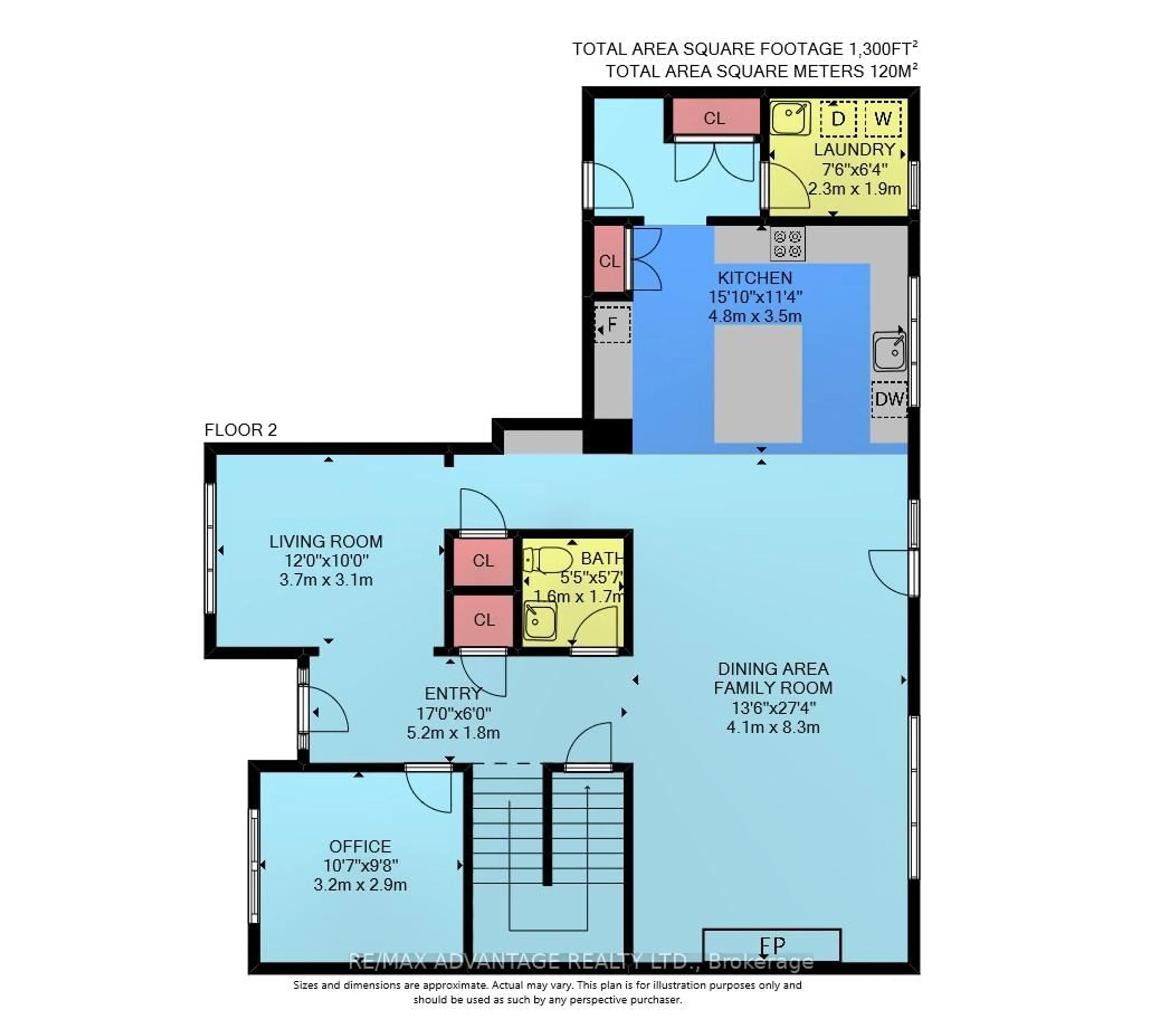 Floor plan for 6416 Old Garrison Blvd, London South Ontario N6P 0G2