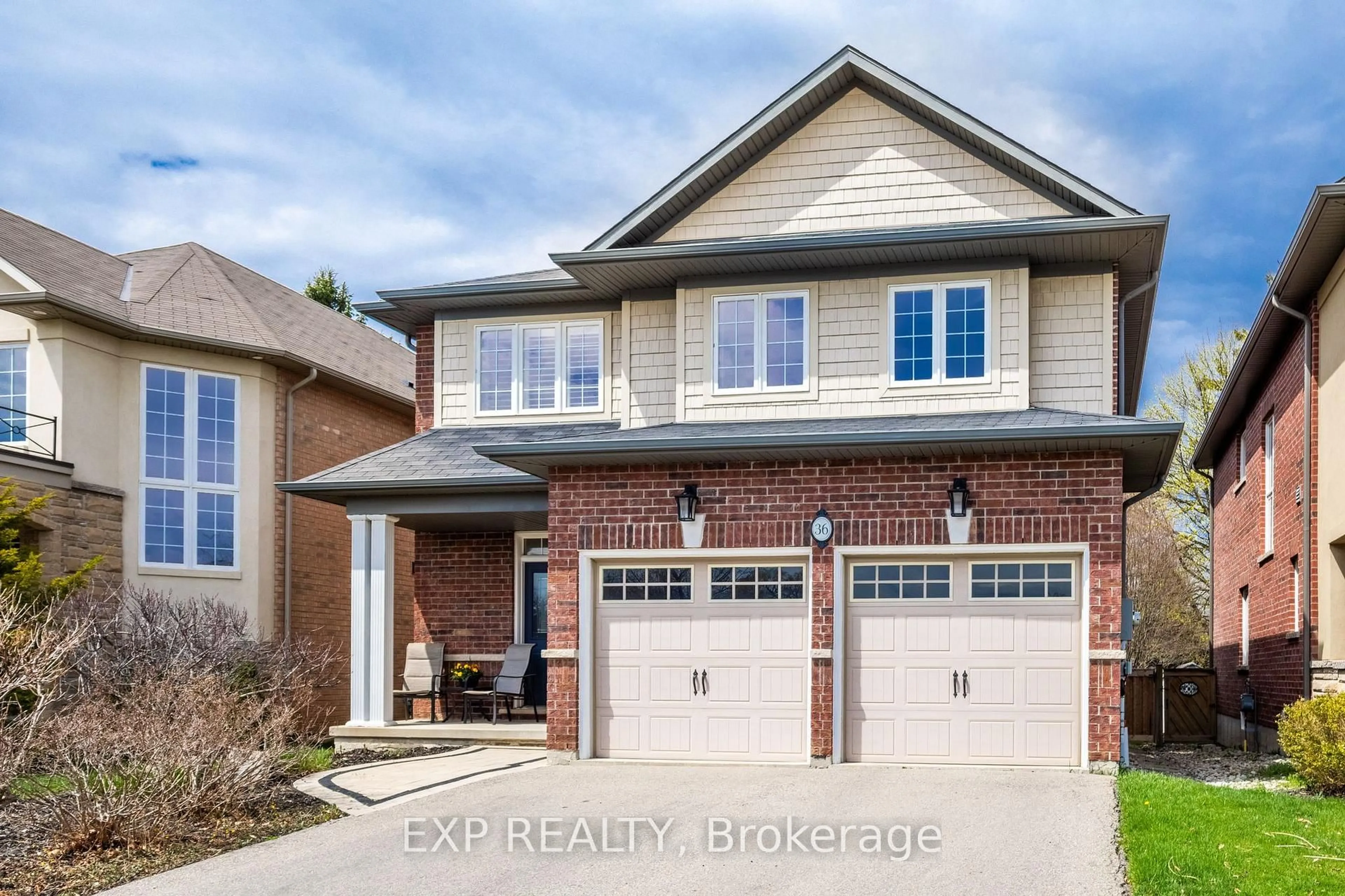 Home with brick exterior material, street for 36 Secinaro Ave, Hamilton Ontario L9G 0C6