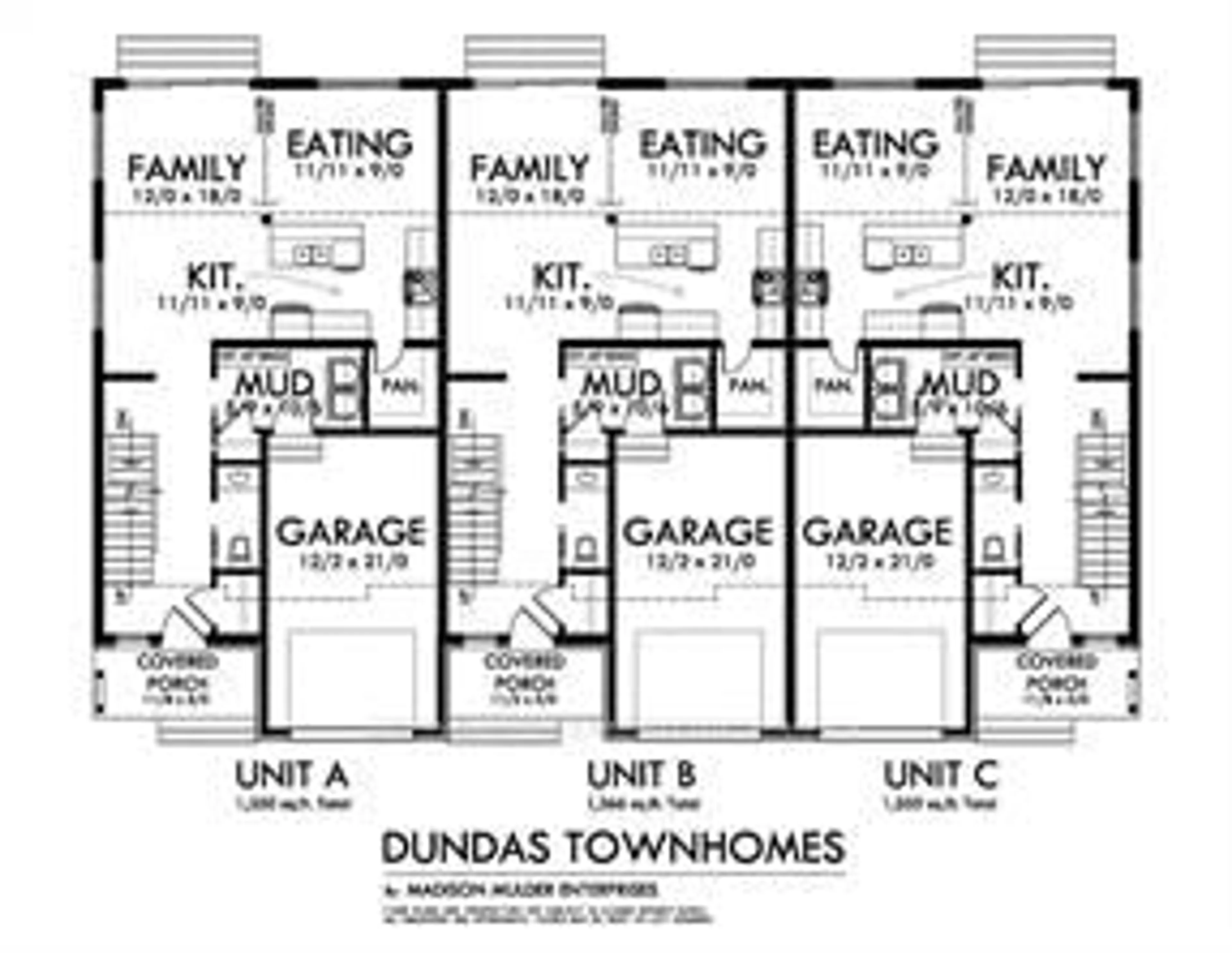 Floor plan for 19C Dundas St, South Dundas Ontario K0E 1K0
