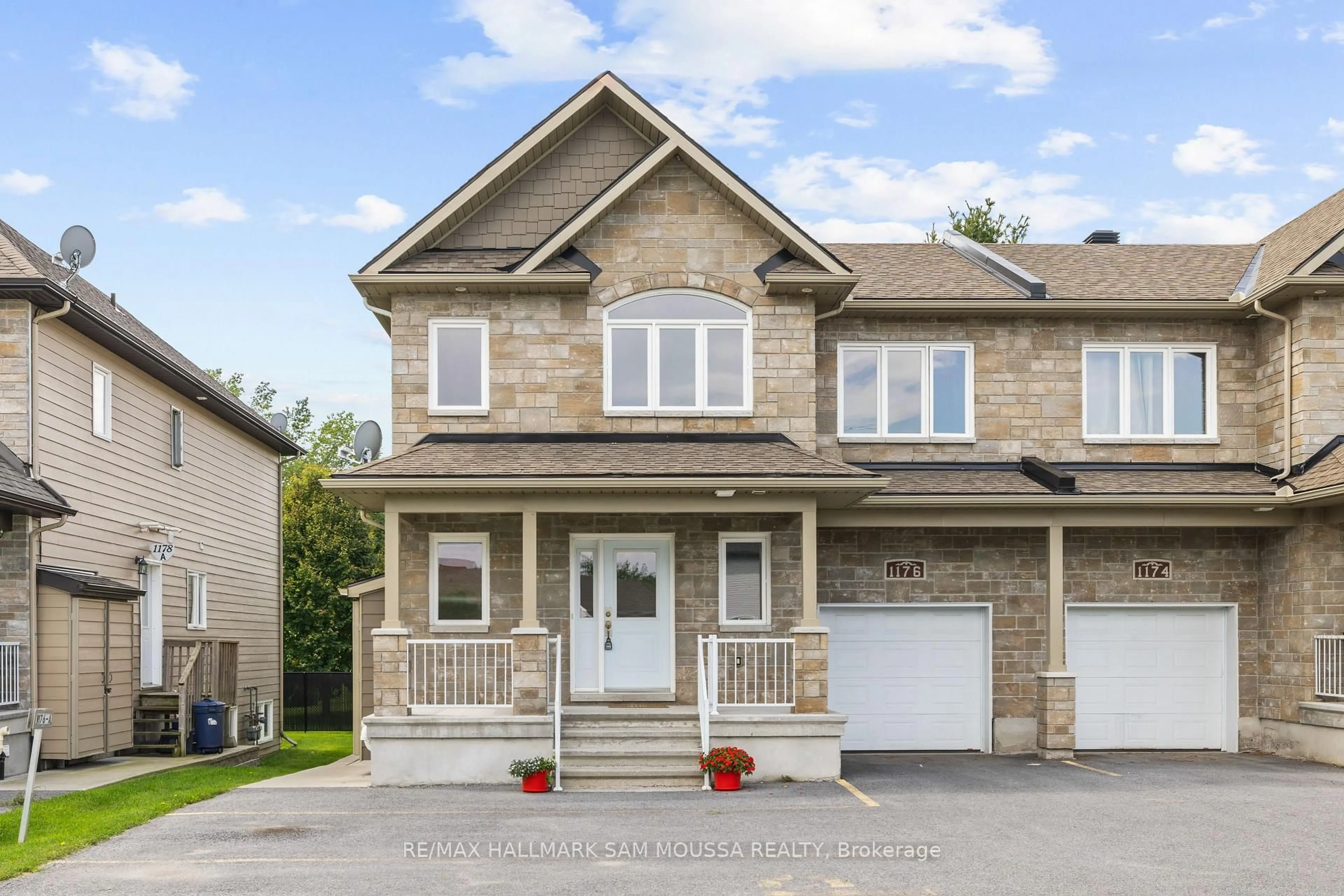 Home with brick exterior material, street for 1176 South Russell Rd, Russell Ontario K4R 1B2