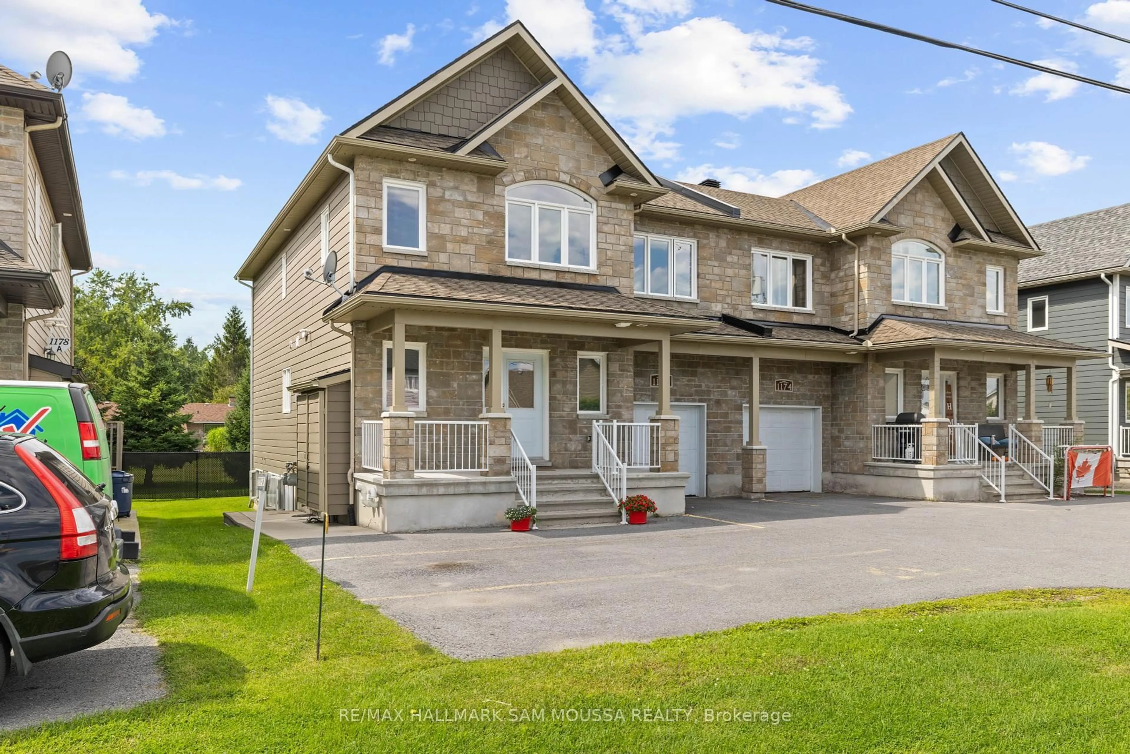Home with brick exterior material, street for 1176 South Russell Rd, Russell Ontario K4R 1B2