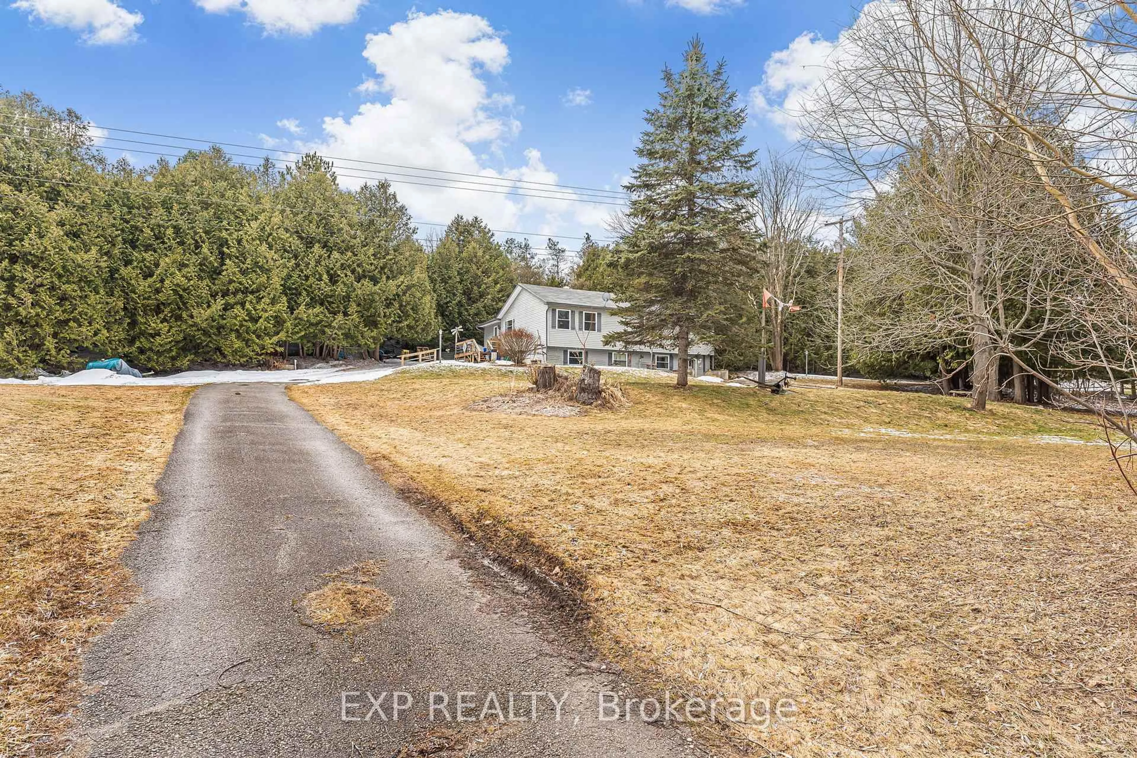 A pic from outside/outdoor area/front of a property/back of a property/a pic from drone, water/lake/river/ocean view for 588458 County Rd 17 Rd, Mulmur Ontario L9V 0S8
