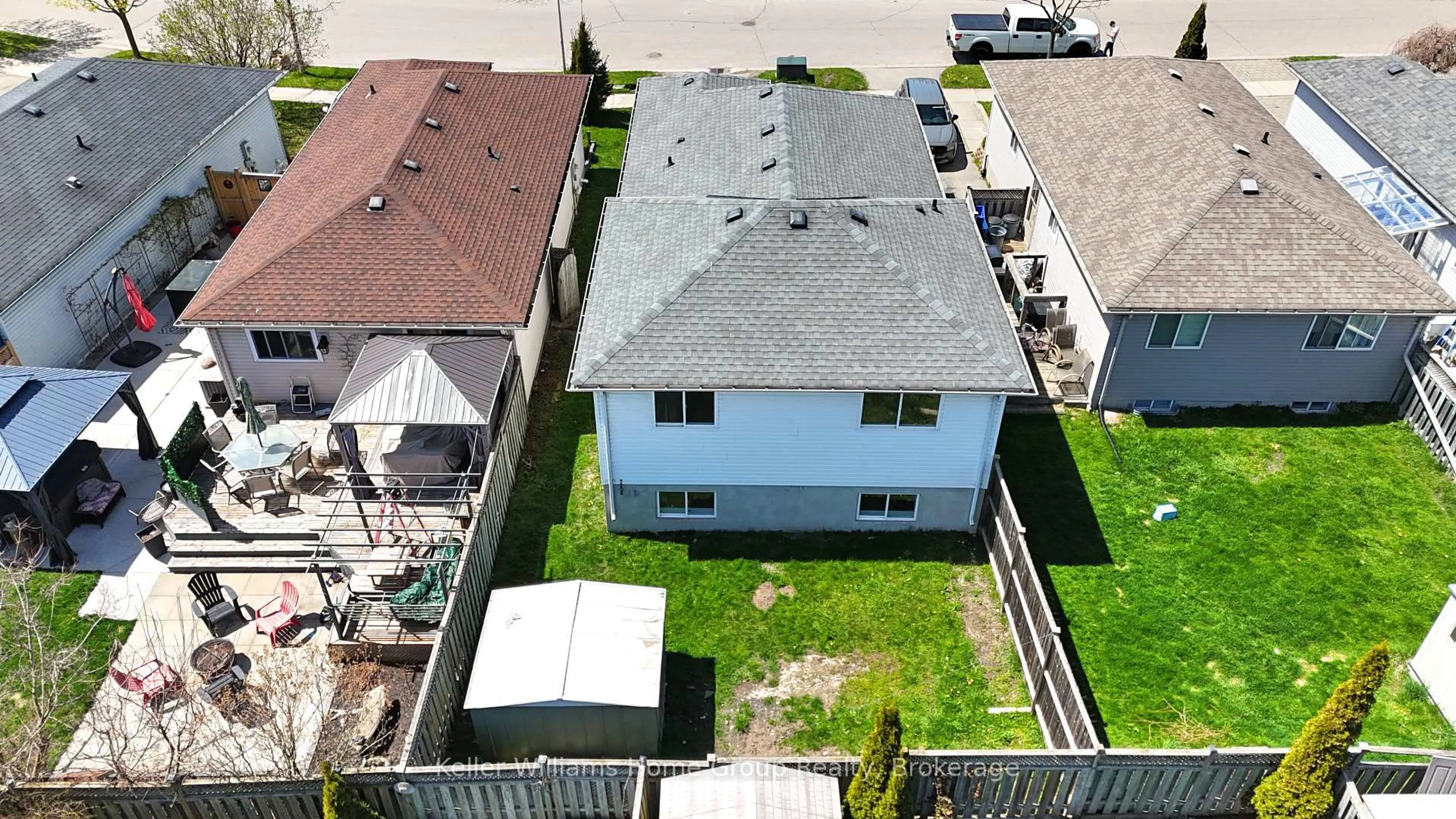 A pic from outside/outdoor area/front of a property/back of a property/a pic from drone, street for 228 Wildgoose Rd, London East Ontario N5W 6E2