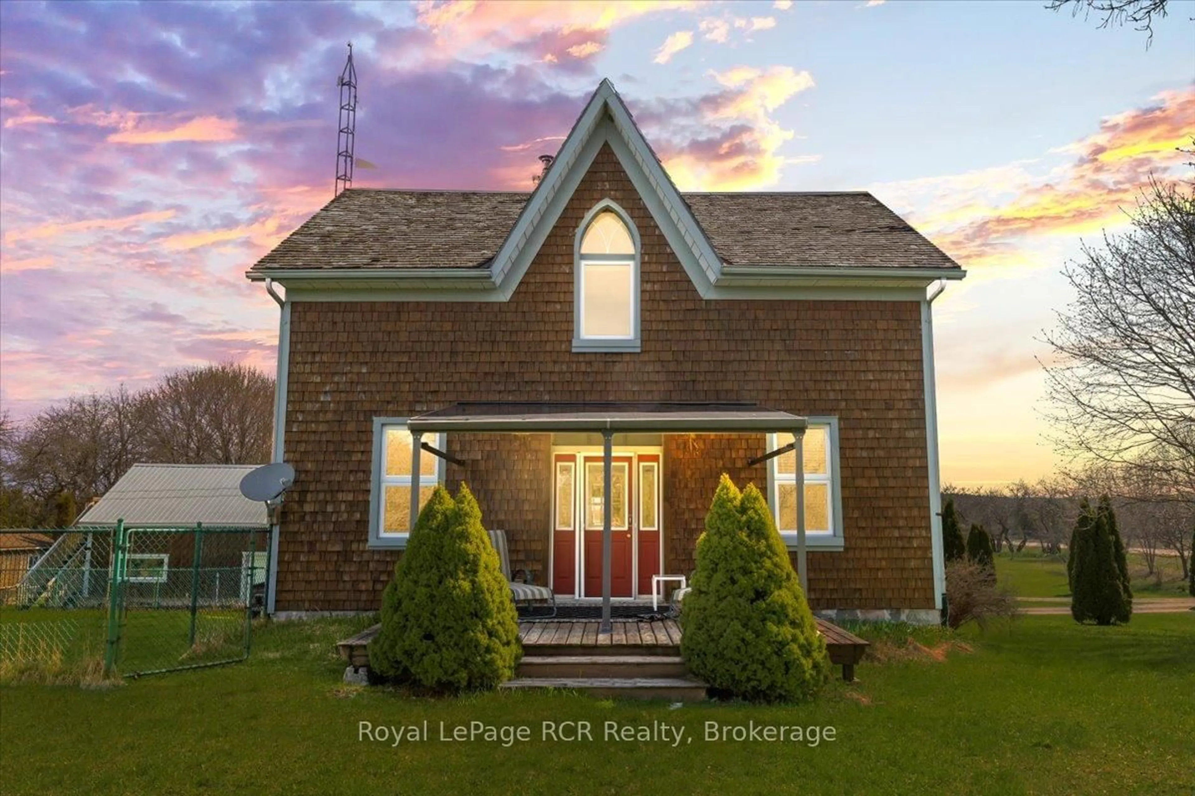 A pic from outside/outdoor area/front of a property/back of a property/a pic from drone, building for 382007 Concession 4 NDR N/A, West Grey Ontario N4N 3B9
