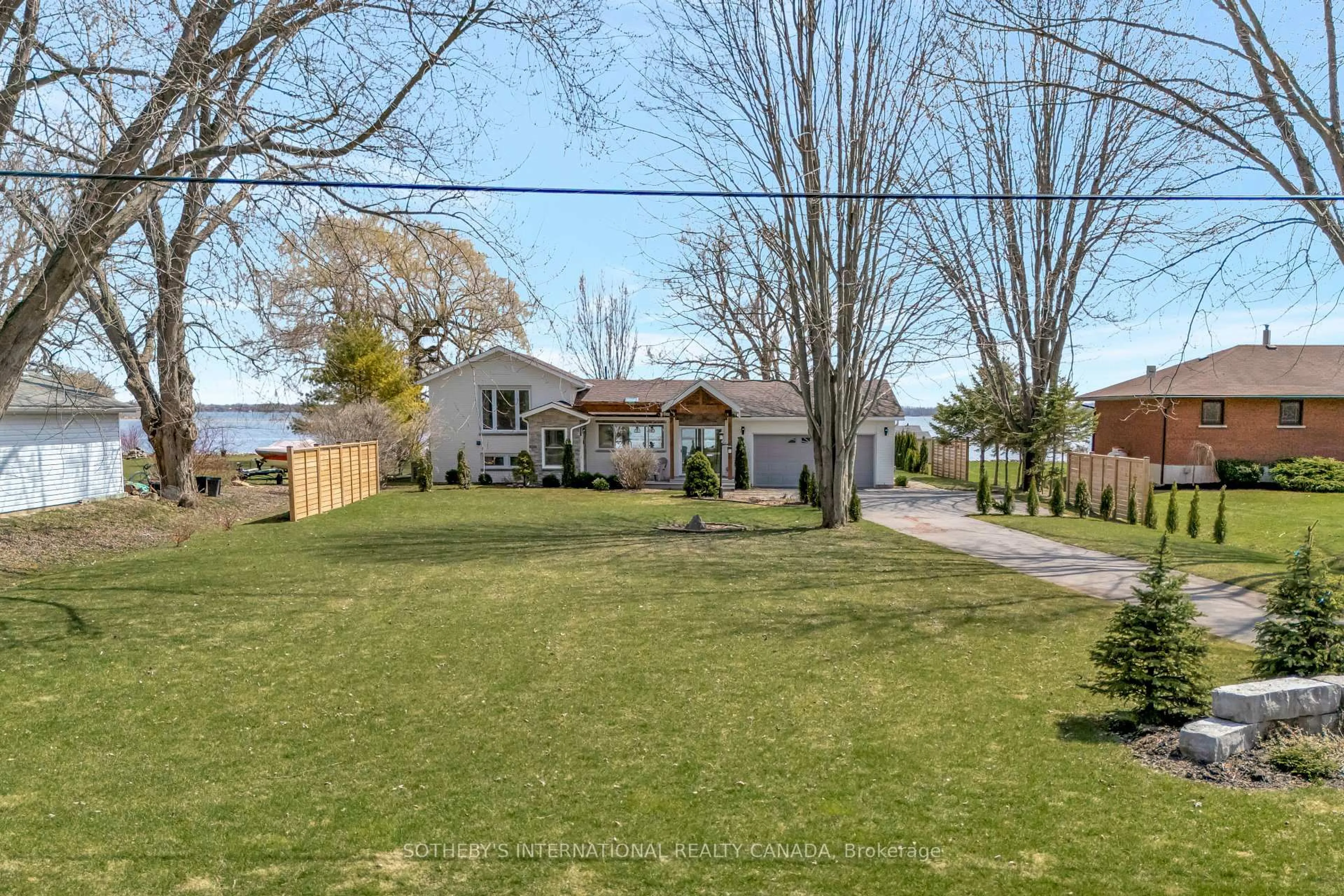 A pic from outside/outdoor area/front of a property/back of a property/a pic from drone, street for 596 HISCOCK Rd, Prince Edward County Ontario K0K 1L0