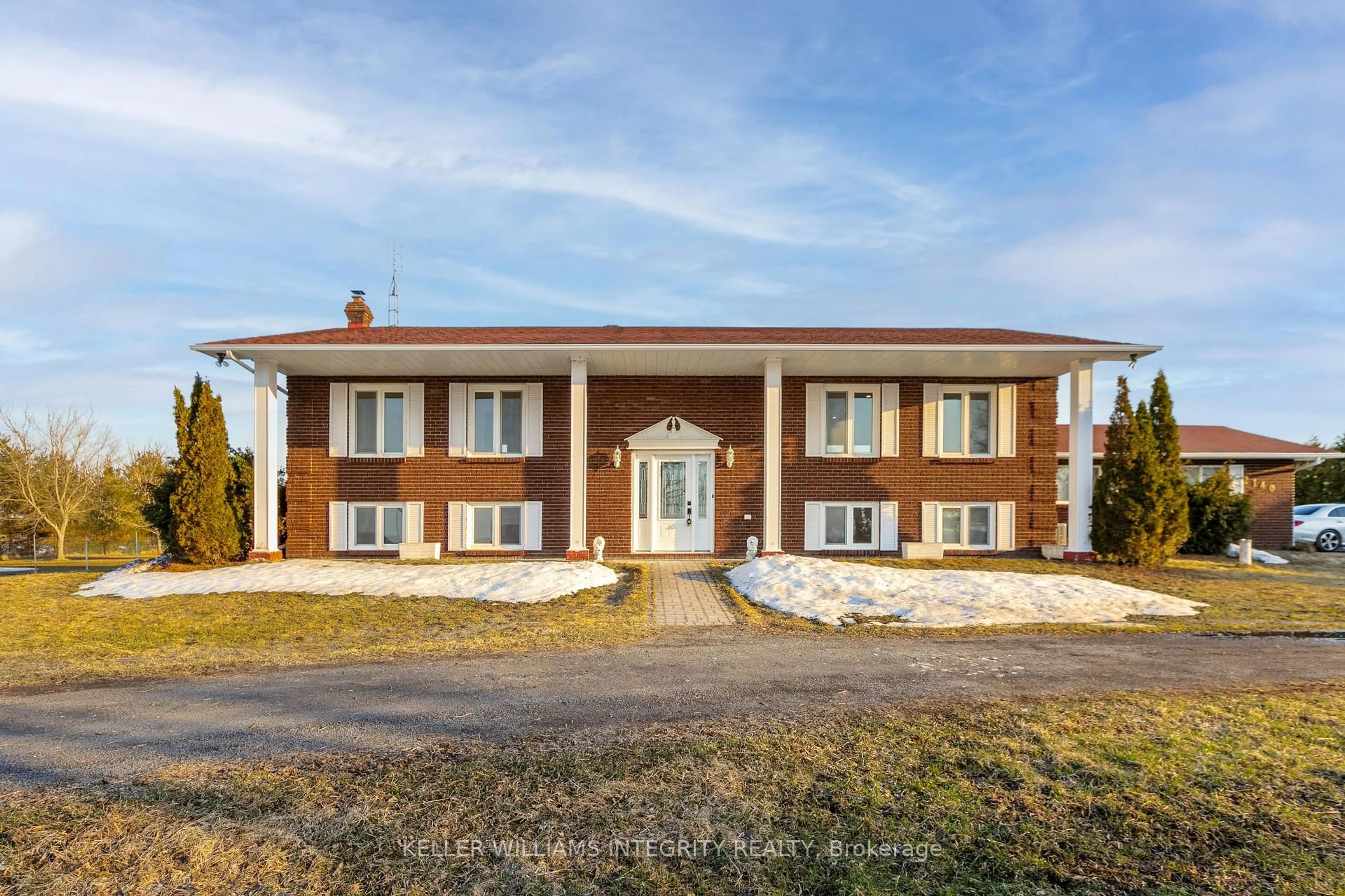 Home with brick exterior material, building for 2140 COUNTY RD 8 Rd, The Nation Ontario K0A 1M0