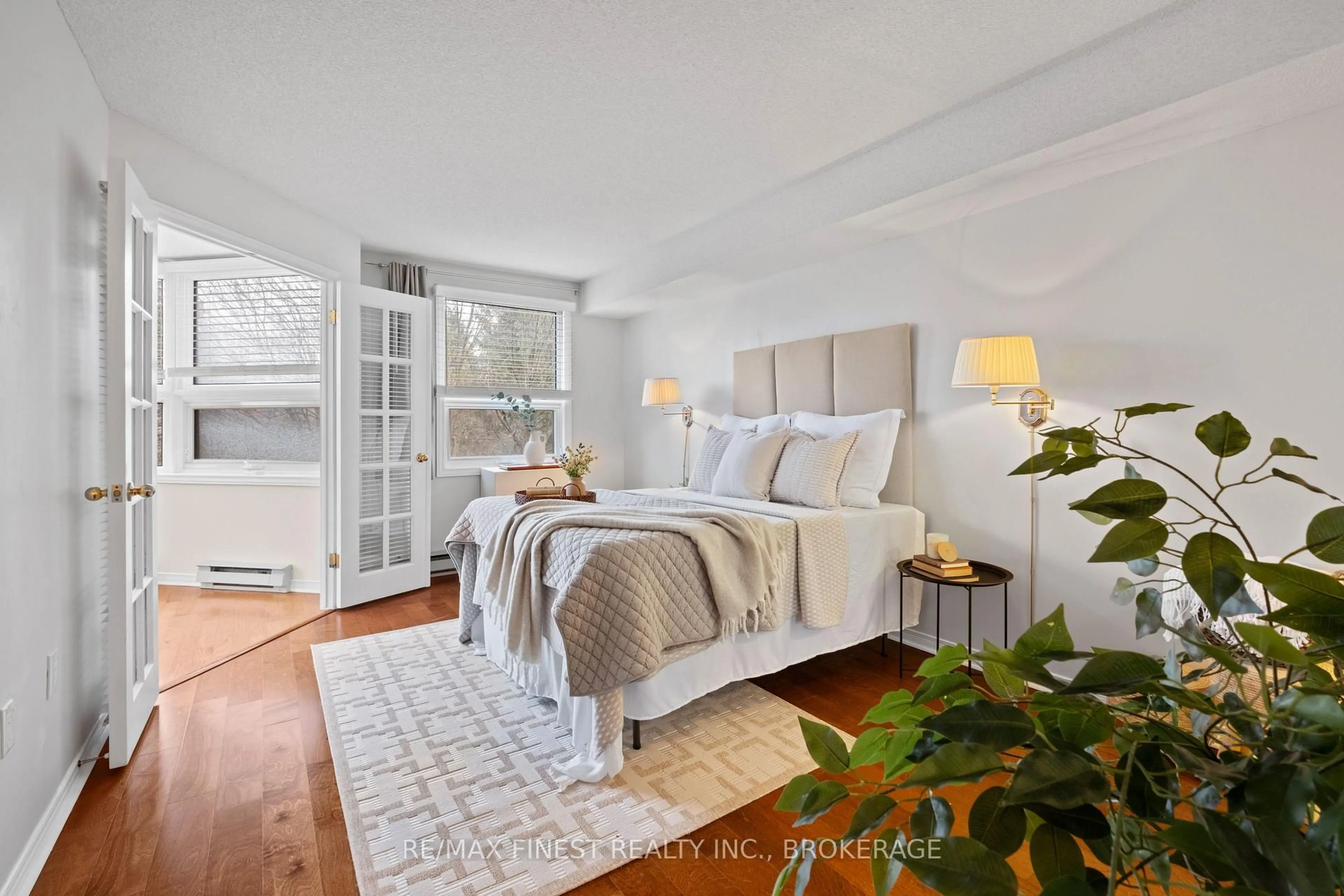 Bedroom with bed, unknown for 675 Davis Dr #209, Kingston Ontario K7M 8L5