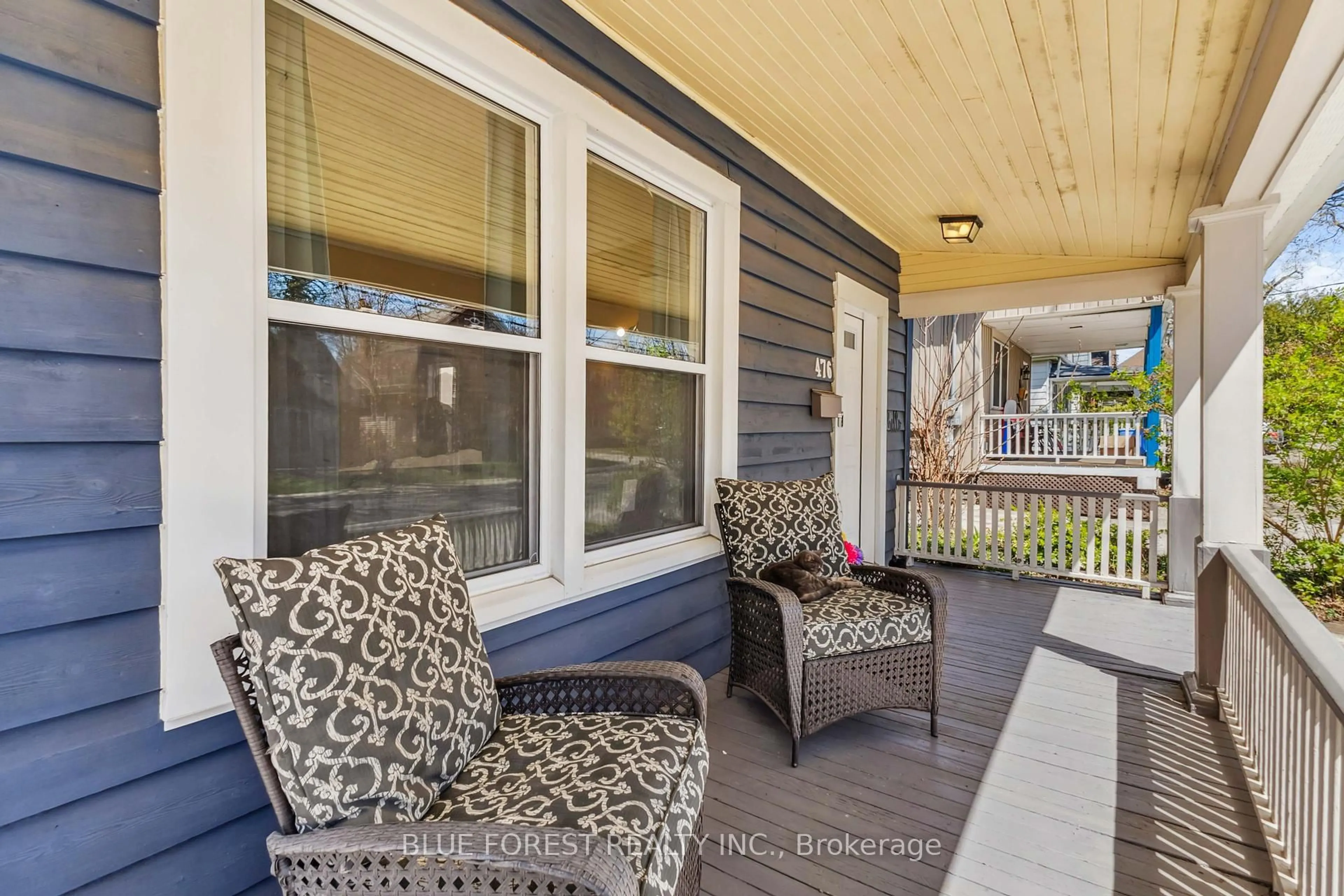 Patio, street for 476 Emery St, London South Ontario N6C 2E8