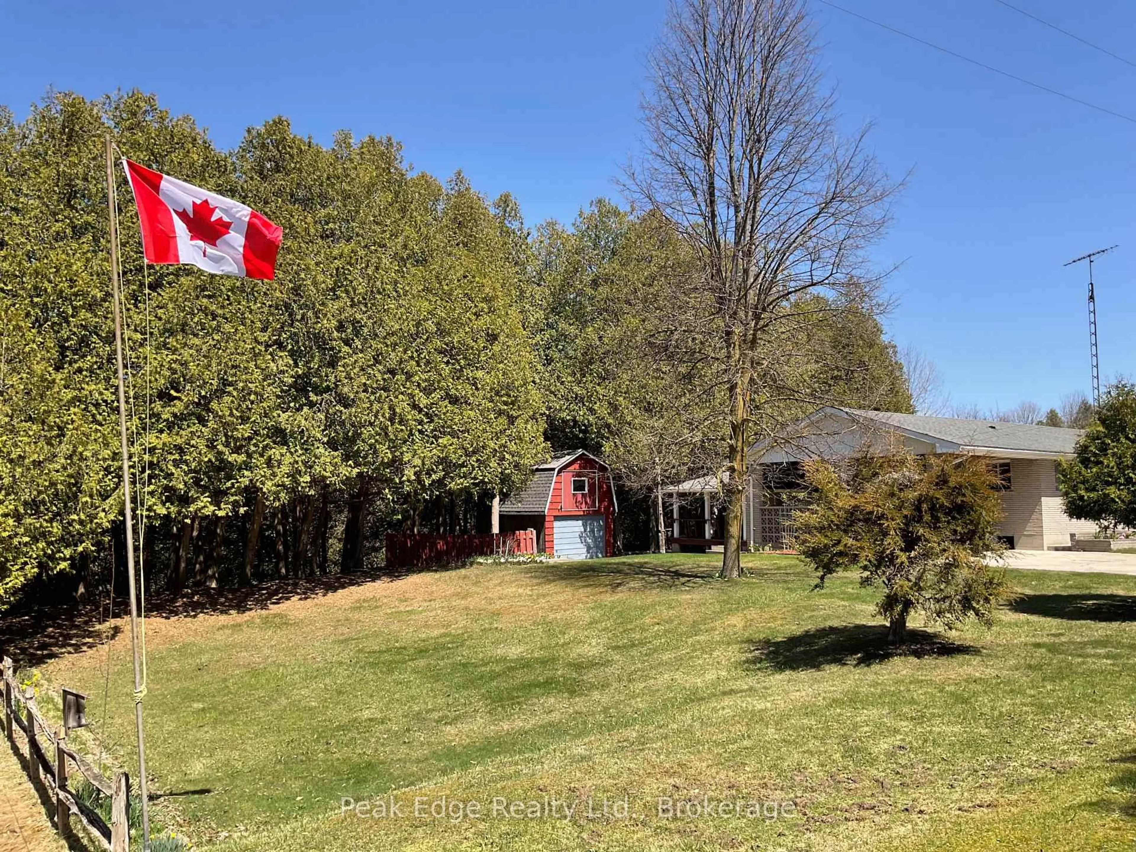 A pic from outside/outdoor area/front of a property/back of a property/a pic from drone, mountain view for 33443 Grey Rd 28 Rd, West Grey Ontario N4N 3B9