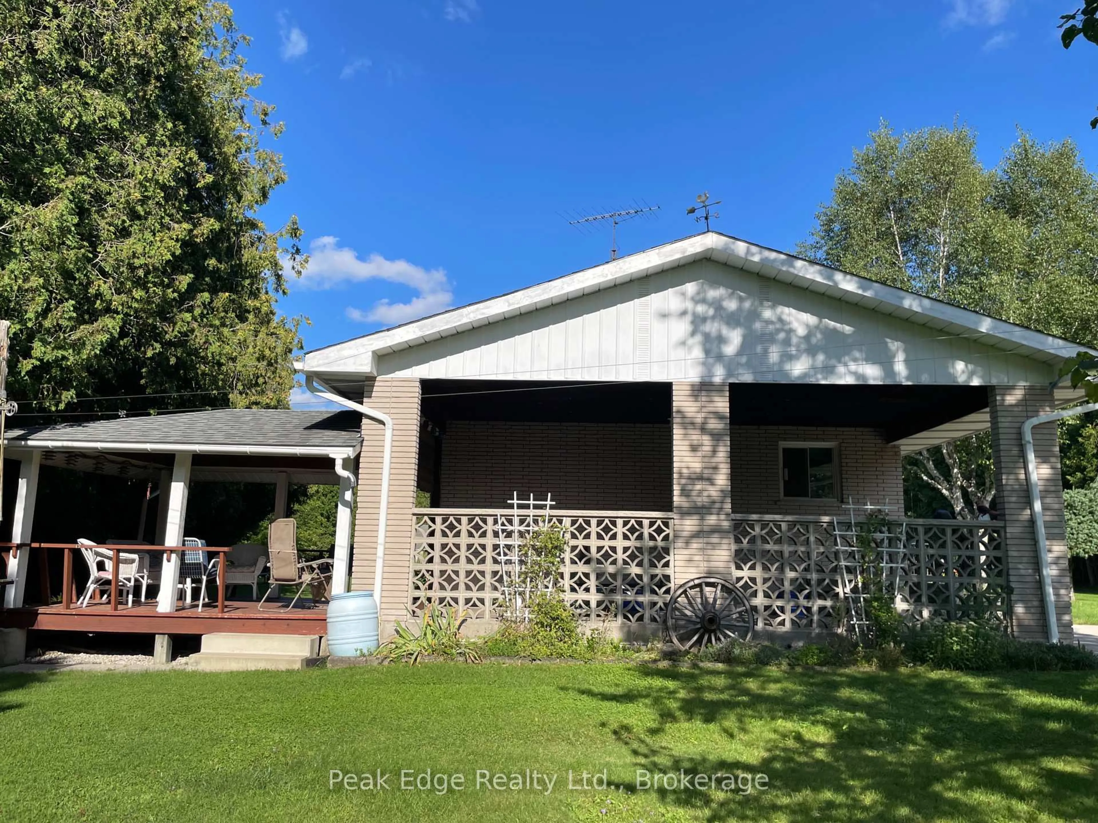 A pic from outside/outdoor area/front of a property/back of a property/a pic from drone, unknown for 33443 Grey Rd 28 Rd, West Grey Ontario N4N 3B9