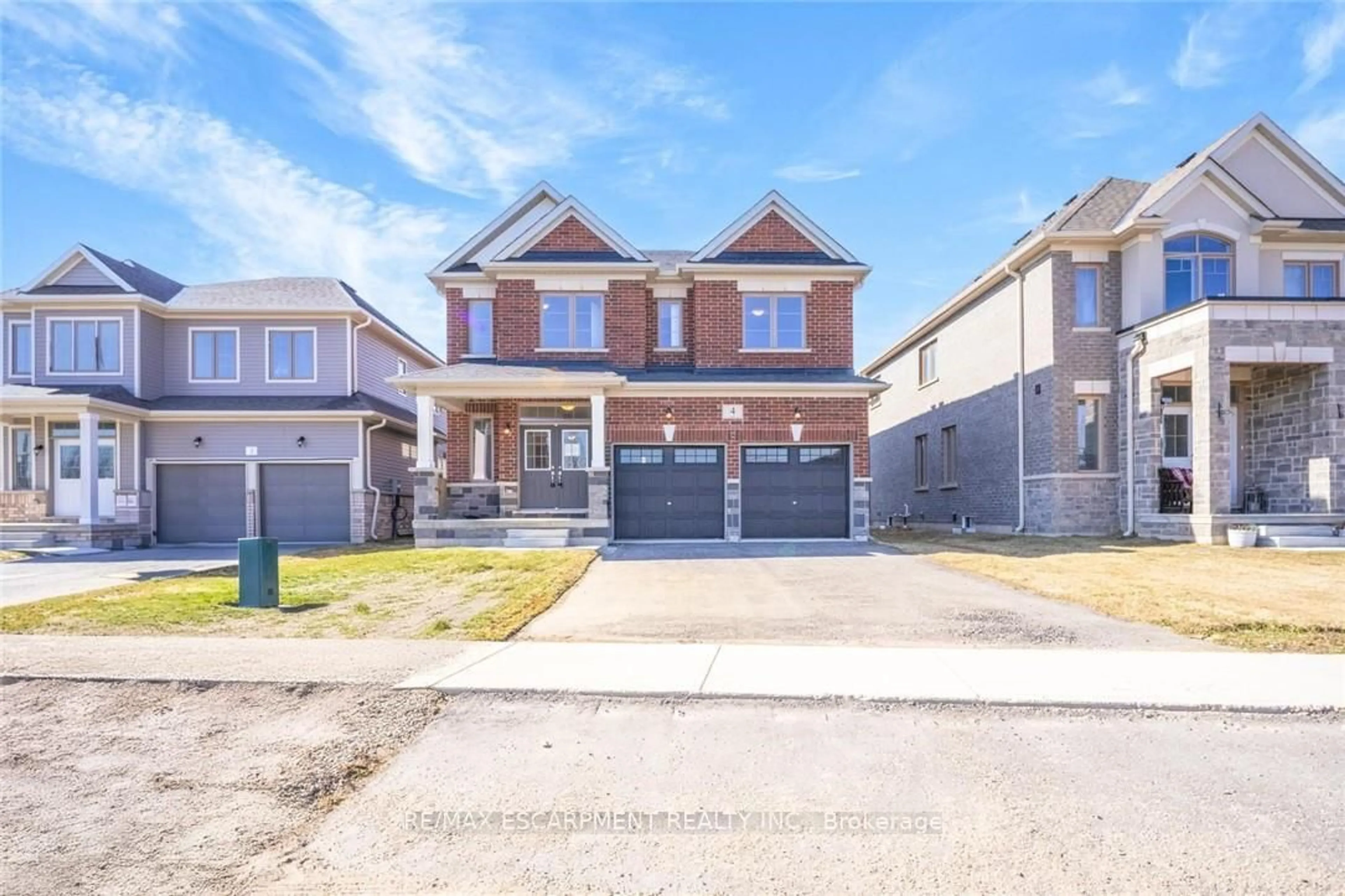 Home with brick exterior material, street for 4 Corbett St, Southgate Ontario N0C 1B0