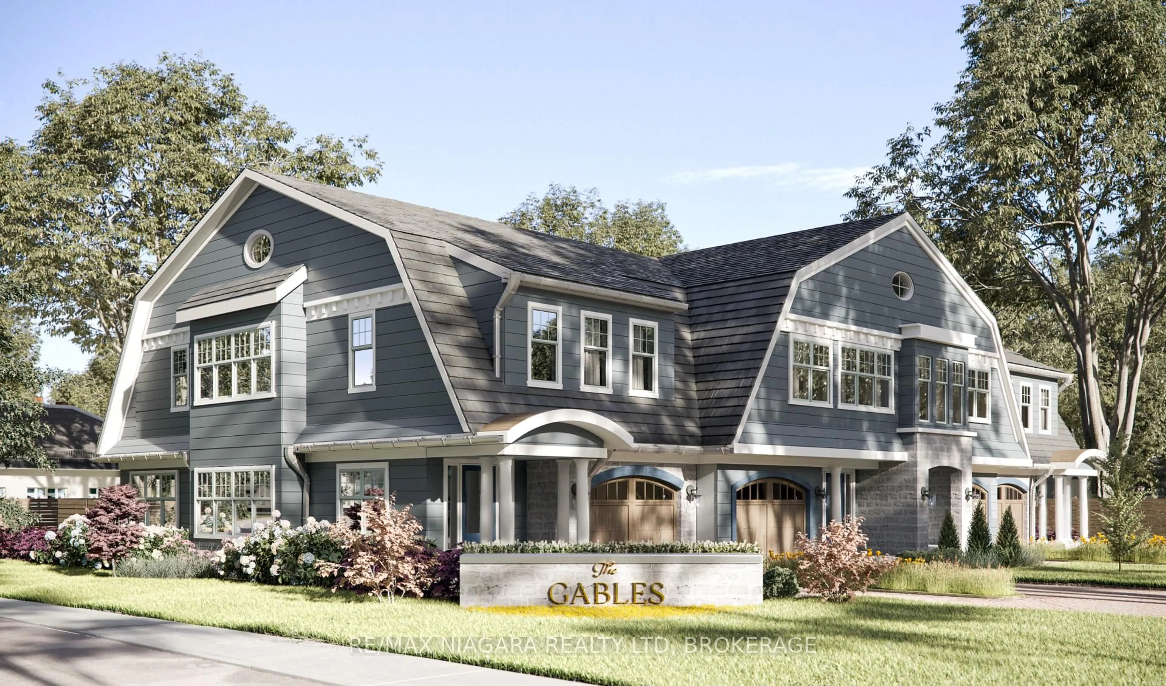 Home with vinyl exterior material, street for 443 Dorchester St #A, Niagara-on-the-Lake Ontario L0S 1J0